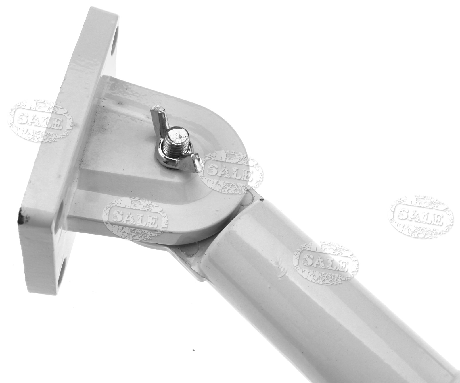 2pcs Wall Mount Flag Pole Holder Bracket Adjustable For Flags Windsock