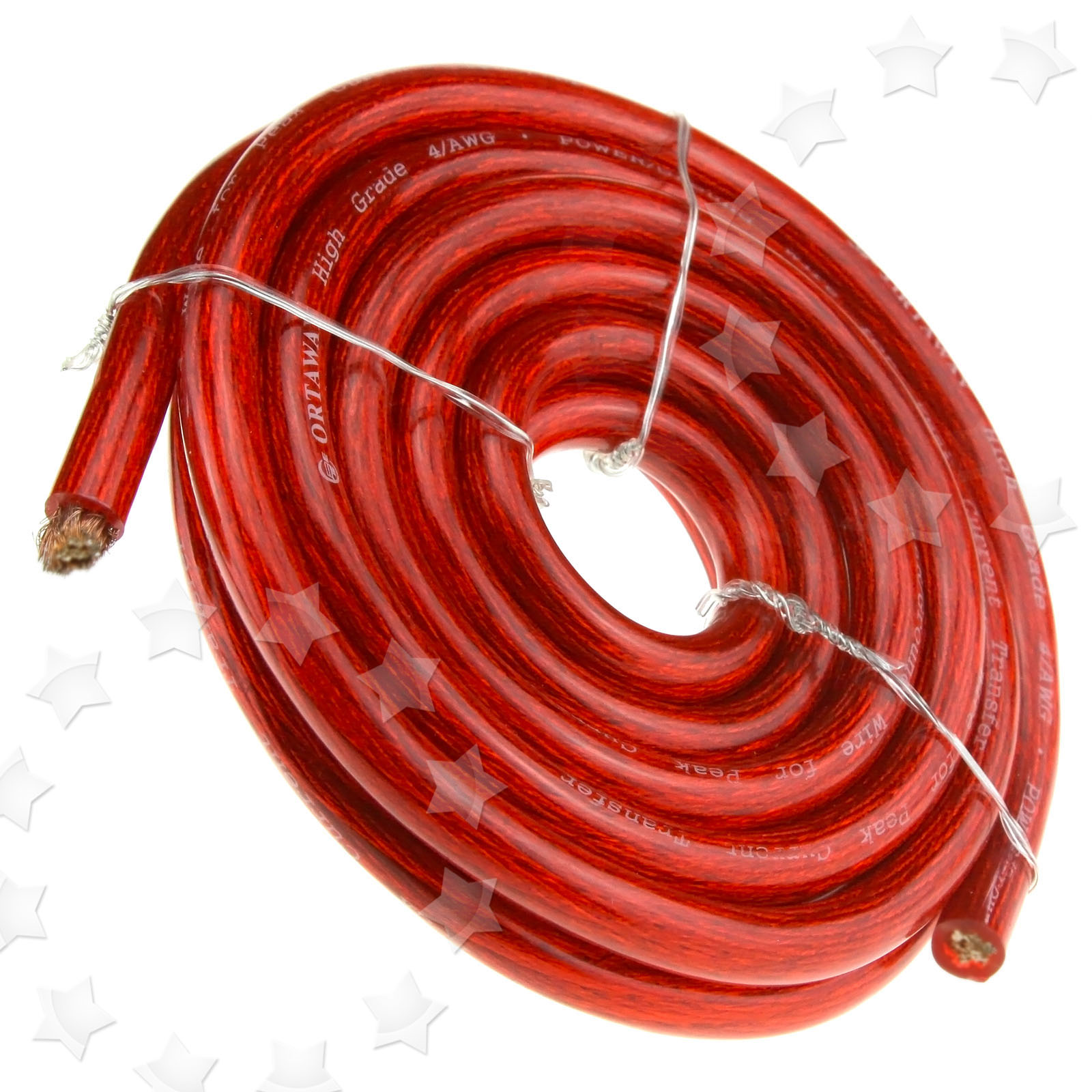 Car Boat 170 Amp Amplifier Positive/Negative 21MM Battery Starter Cable