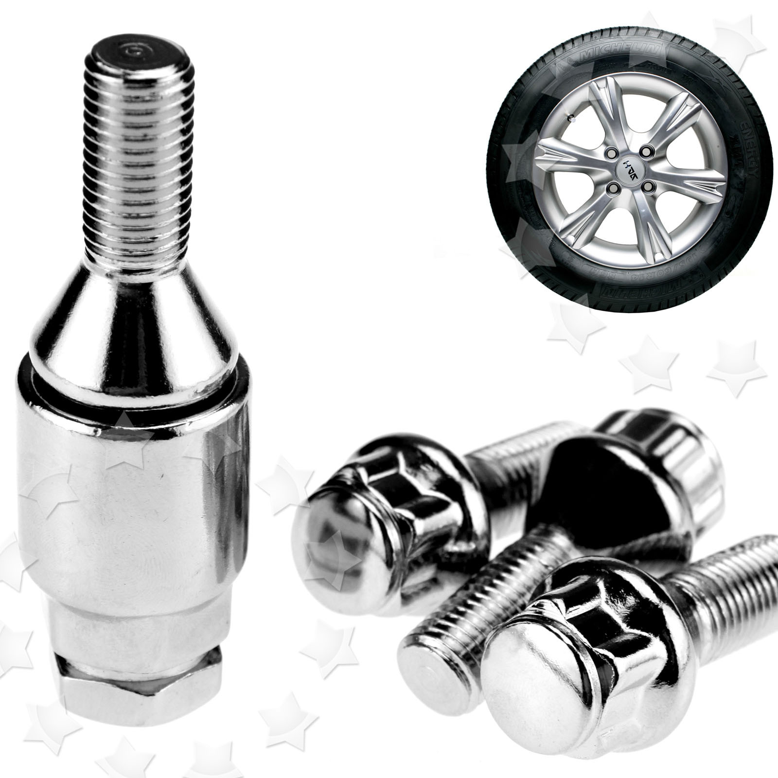 Bmw wheel bolt locks