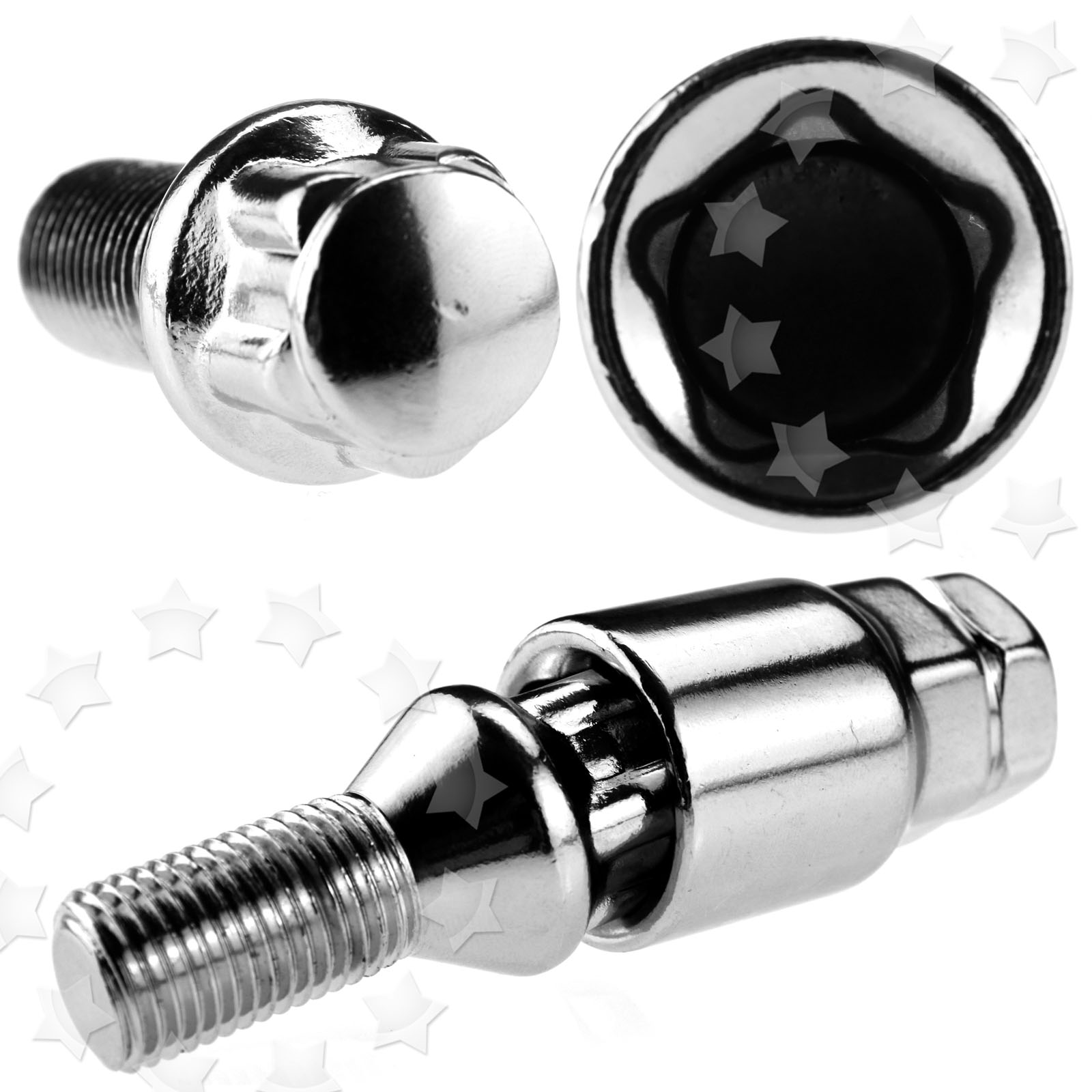 VW VOLKSWAGEN PASSAT GOLF GTI Alloy Wheel Lock Bolts Security Locking