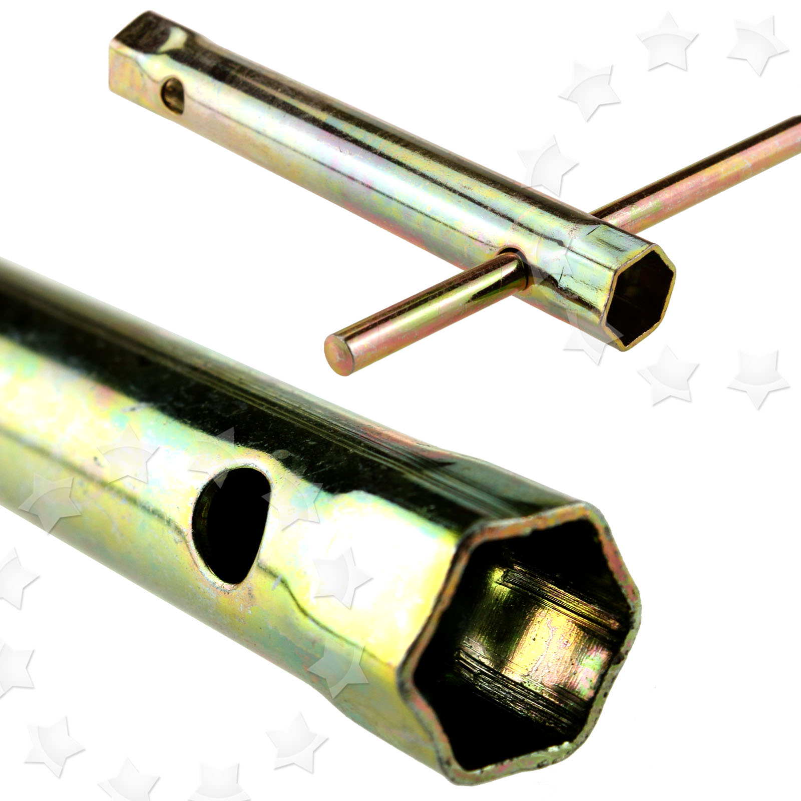 16/18mm Deep Reach Wrench Socket Motorcycle Ignition Spark Plug Spanner