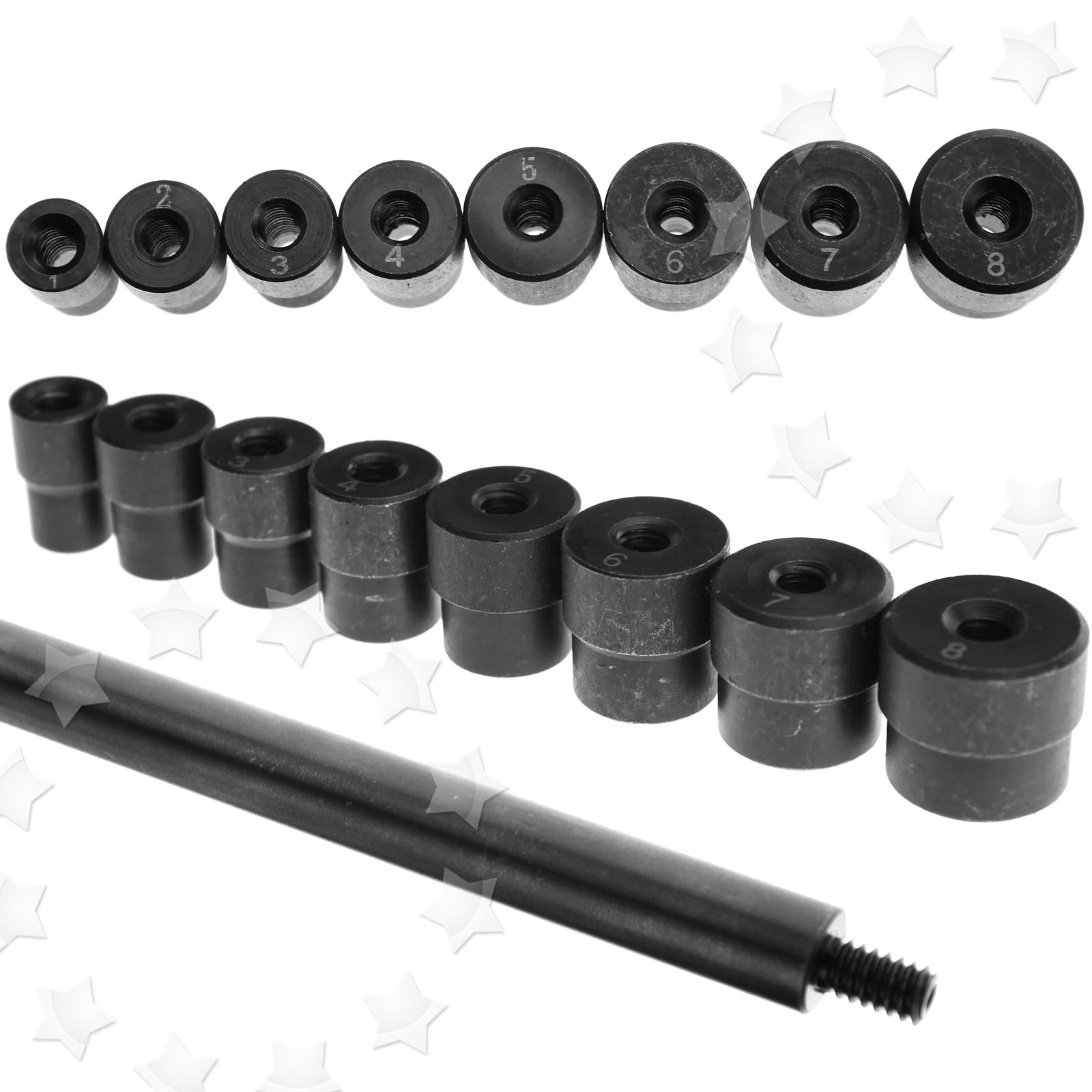 17pcs Clutch Aligning Professional Car Van Garage Clutch Alignment Tool