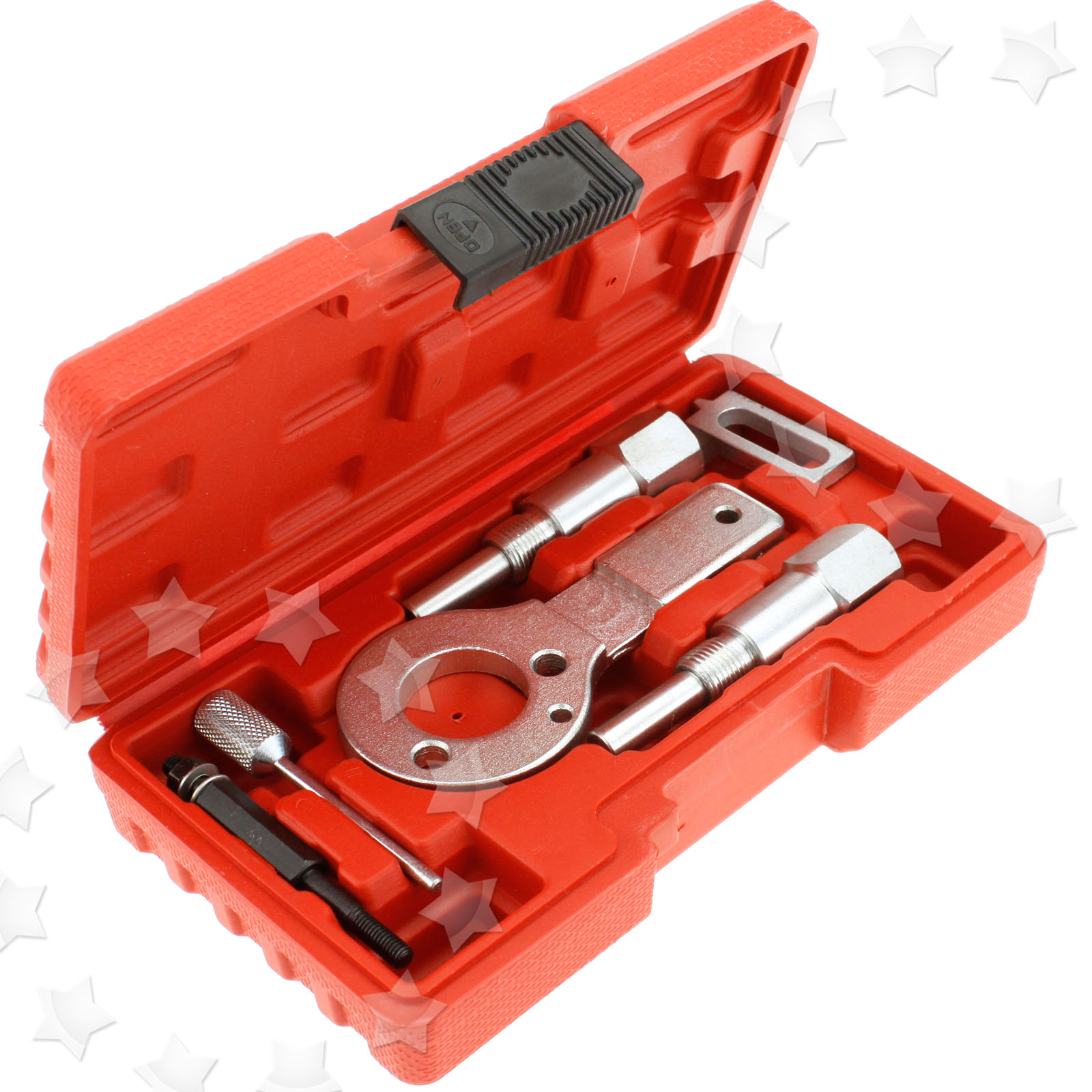 6 PCS DIESEL TIMING BELT LOCKING TOOL KIT FOR GM/VAUXHALL/OPEL/SAAB