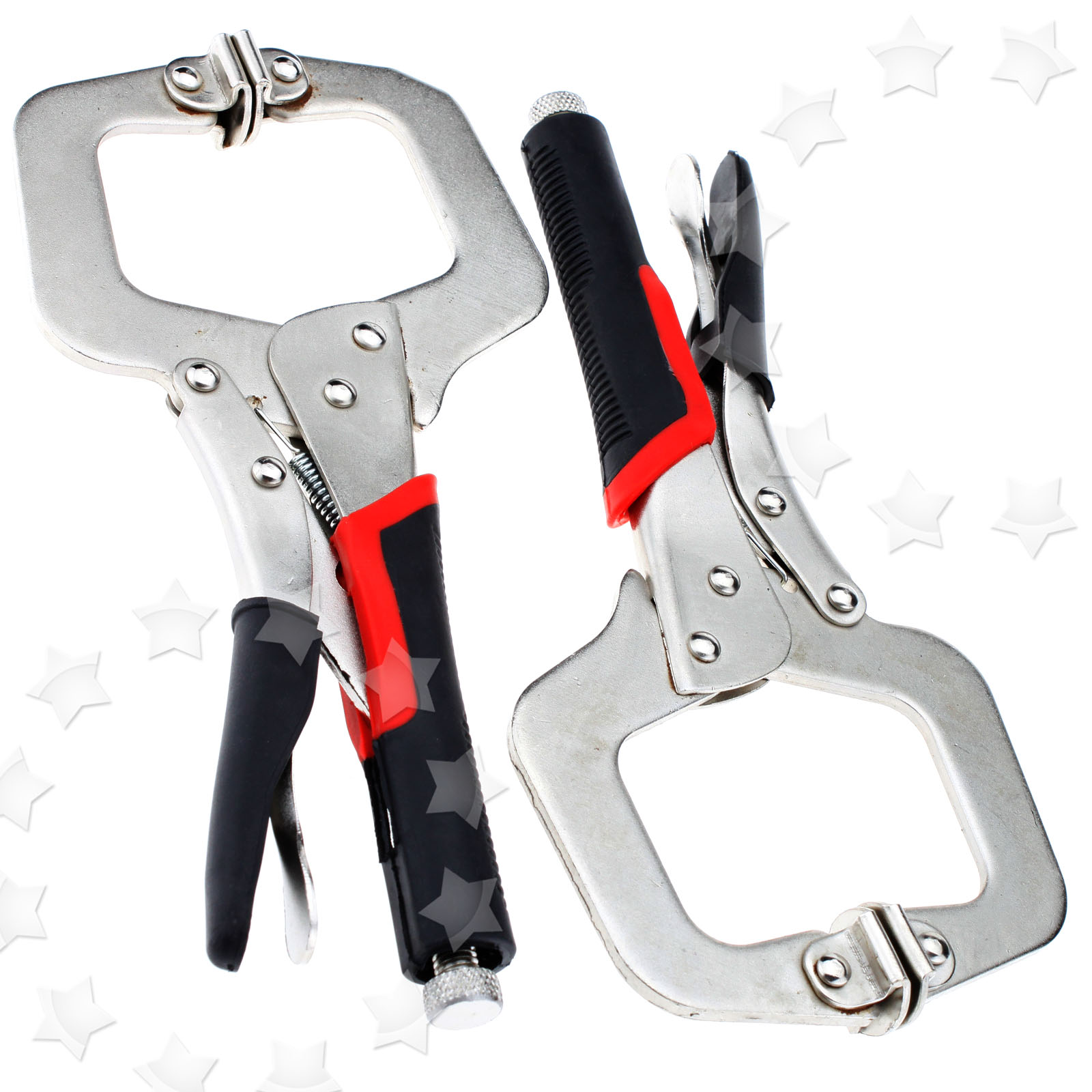 2 x 11" 275mm Locking Mole Grip C Shape Clamp For Welding eBay