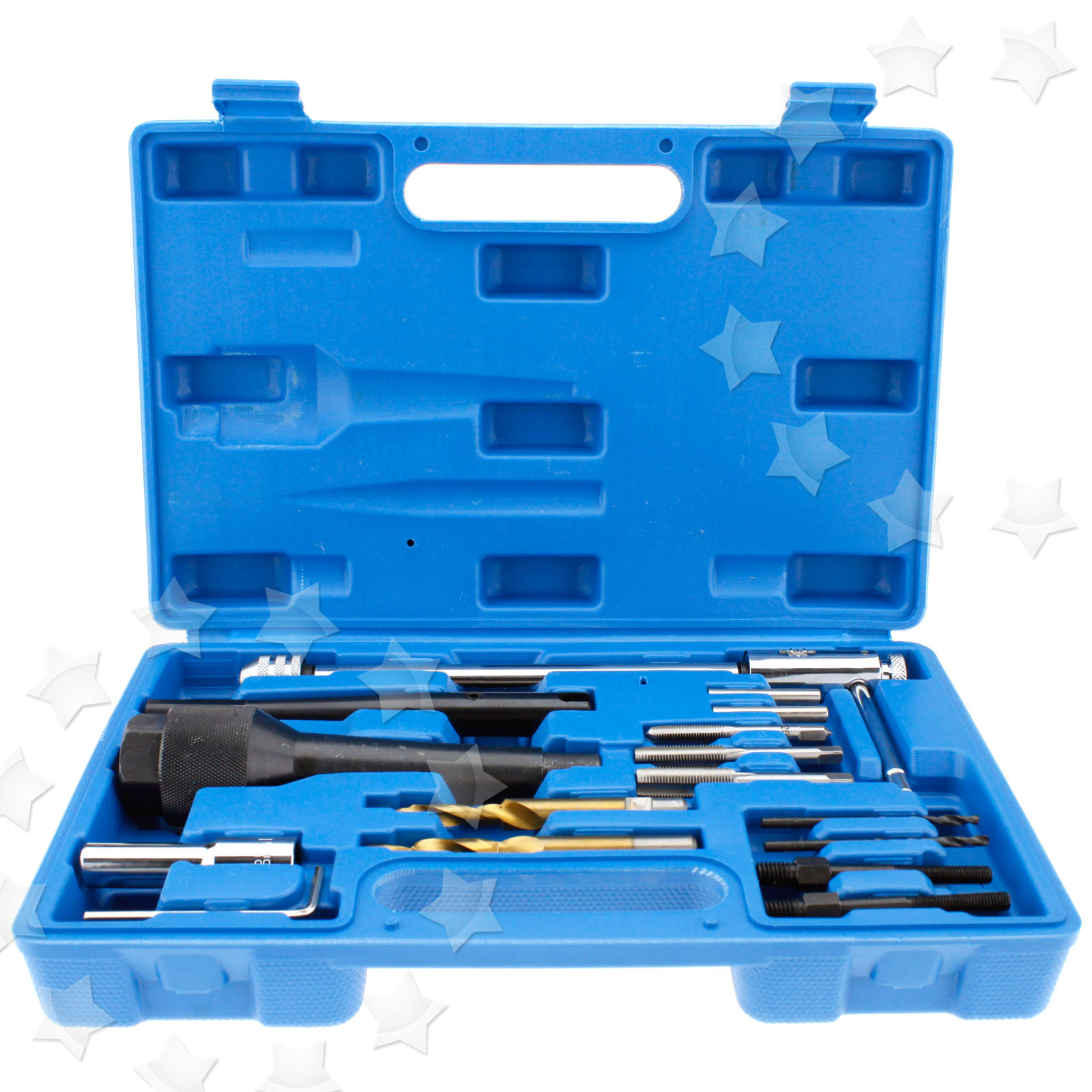 GLOW PLUG REMOVAL REMOVER TOOL SET FOR DAMAGED 8MM 10MM PLUG 16 PC WITH CASE eBay GLOW PLUG REMOVAL REMOVER TOOL SET FOR DAMAGED 8MM 10MM PLUG 16 PC WITH CASE eBay