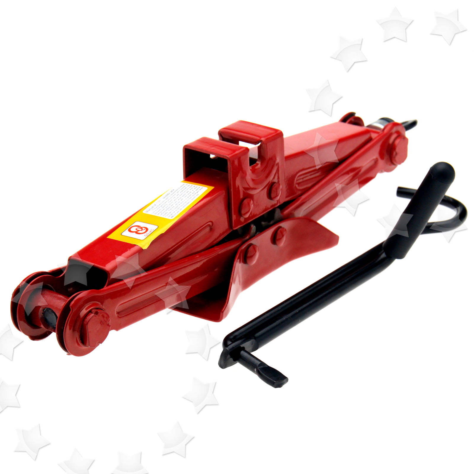 New Wind Up Scissor Jack Lift for Car Van Garage Speed Handle 1 Tonne