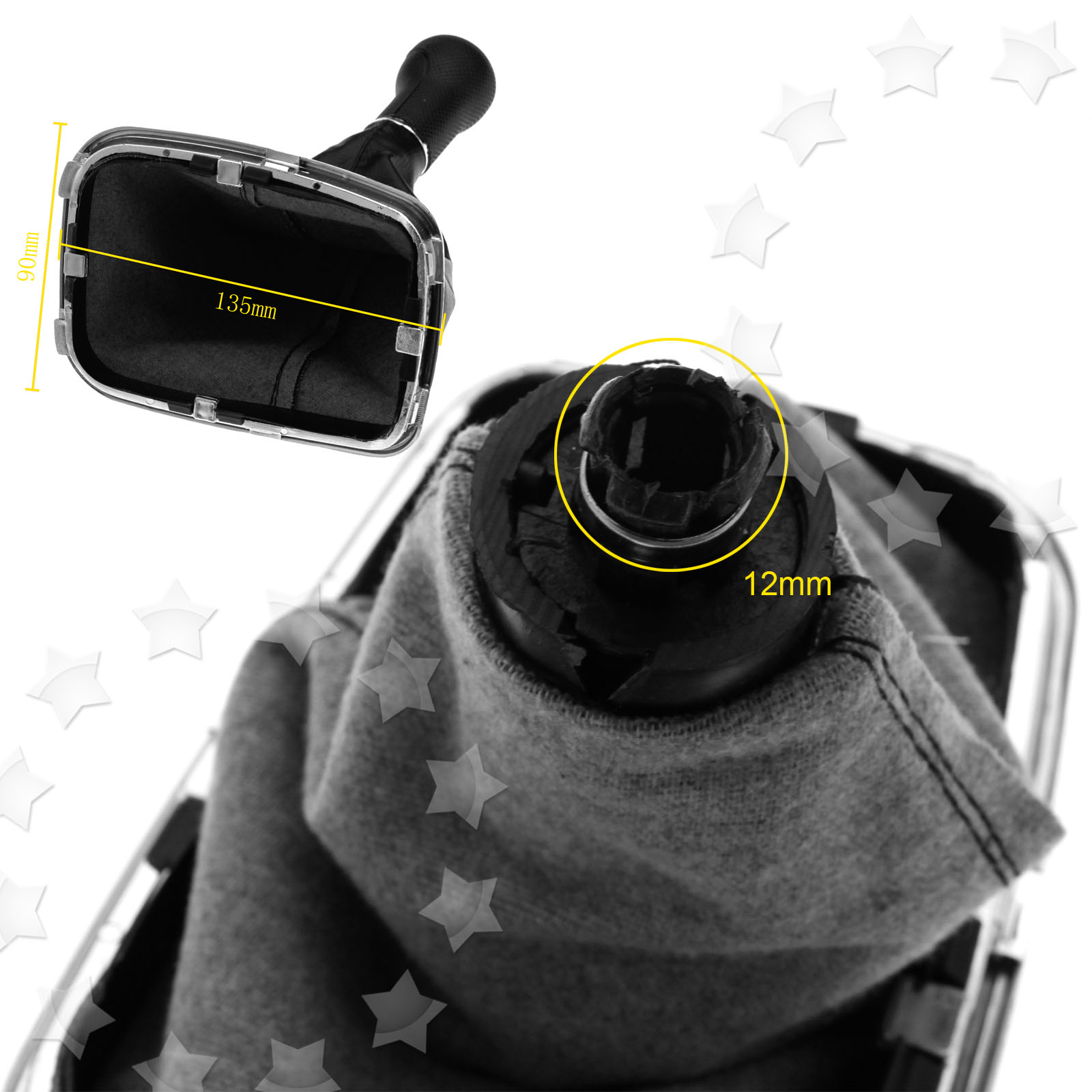 Chrome Gear 5 Speed Shift Knob For VW MK4 GOLF GTI R32 JETTA BORA eBay