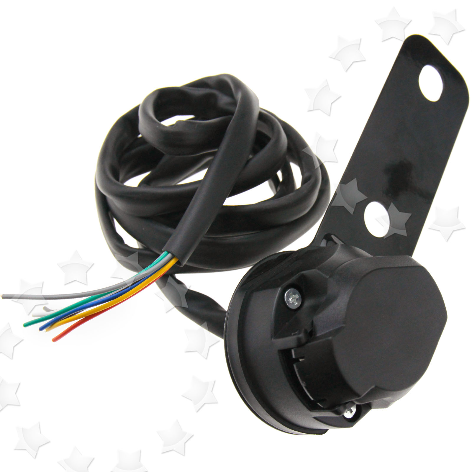 13 Pin Trailer Socket Pre Wired Towbar Connector Socket 2M wire eBay 13 Pin Trailer Socket Pre Wired Towbar Connector Socket 2M wire eBay