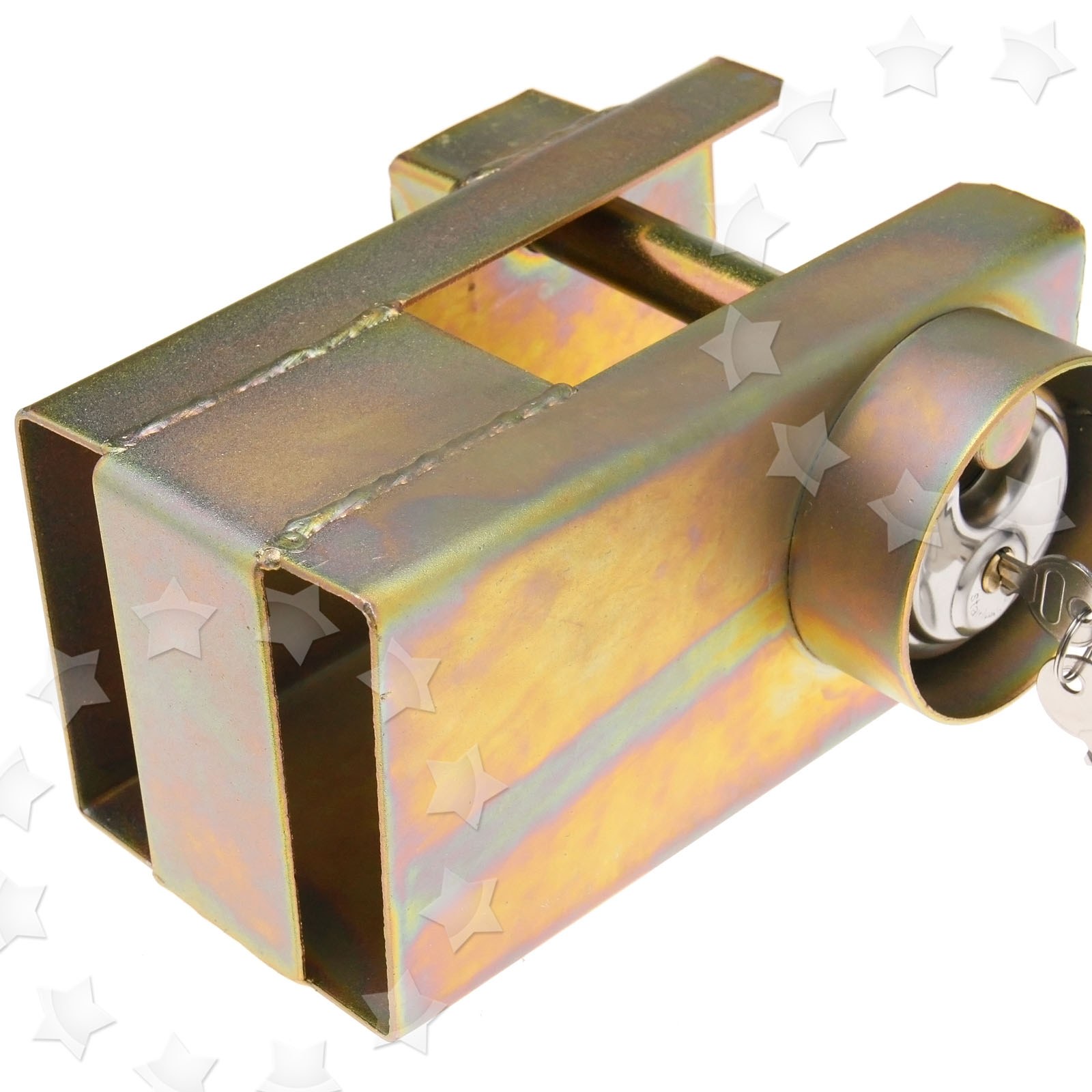 New Security Trailer Caravan Hitch lock Coupling Security Metal Padlock eBay