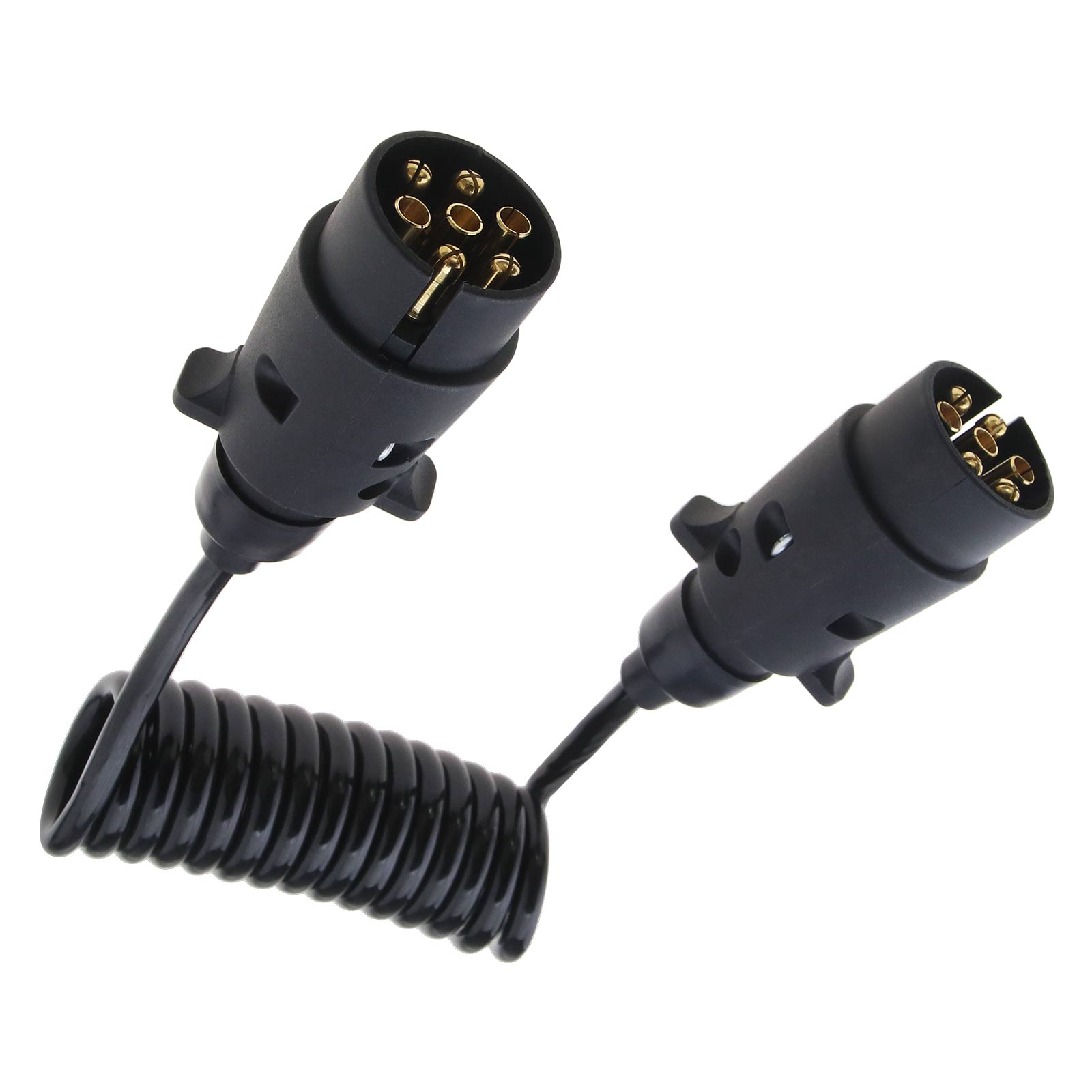 Trailer Board Extension Cable 1.2meter 7pin Male To Male Wire Caravan eBay