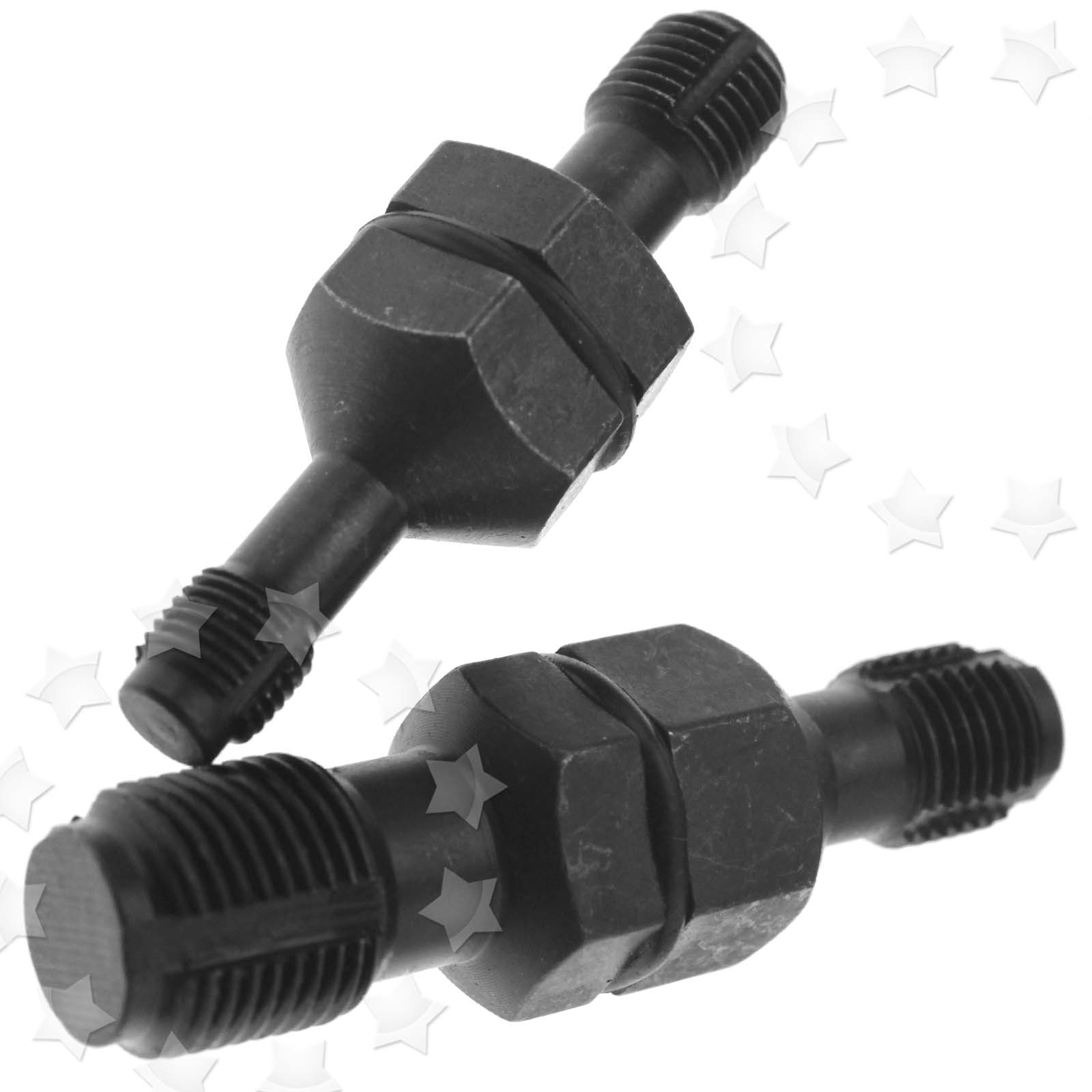 Spark Plug Helicoil Thread Insert Chaser Tap Set 10mm x 12mm & 14mm x