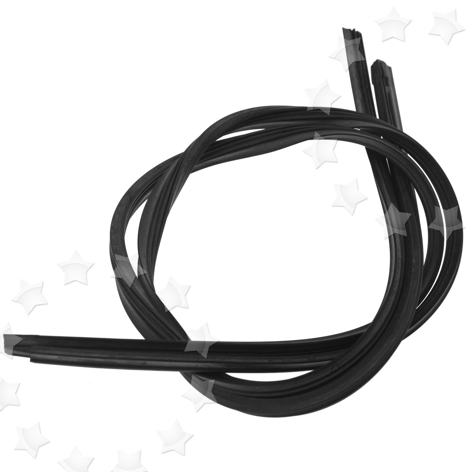2 x 28” Universal 6mm Width Front Wiper Blade Replacment Rubber Refill