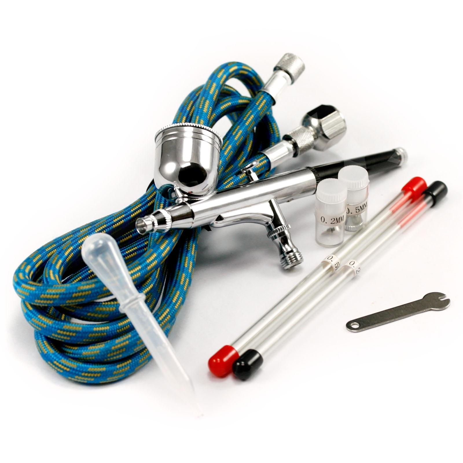 Airbrush Nail Art Tattoos Painting Double Action Spray Gun Air Brush