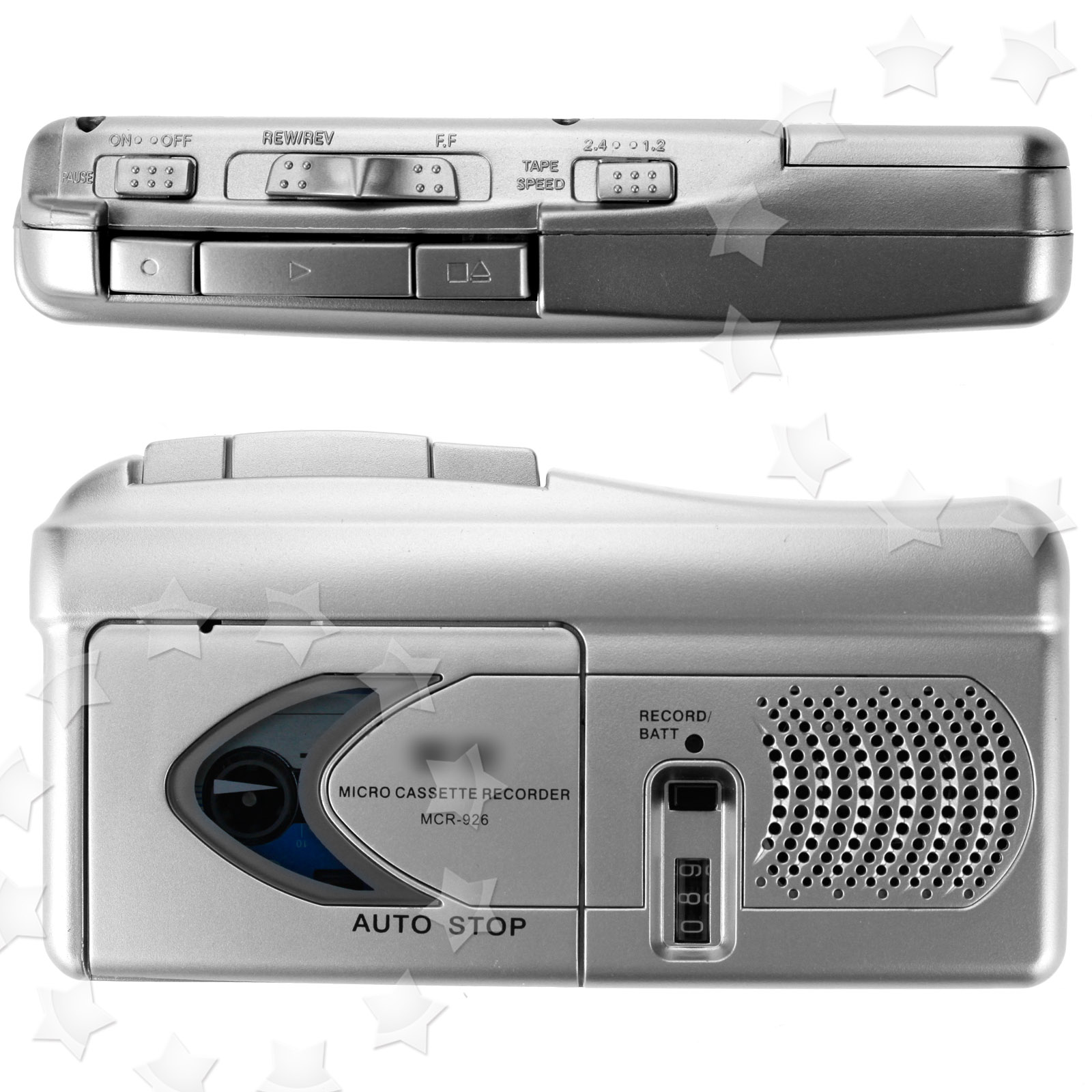 Micro Cassette Talk Book Voice Recorder Dictaphone Player With Tape eBay