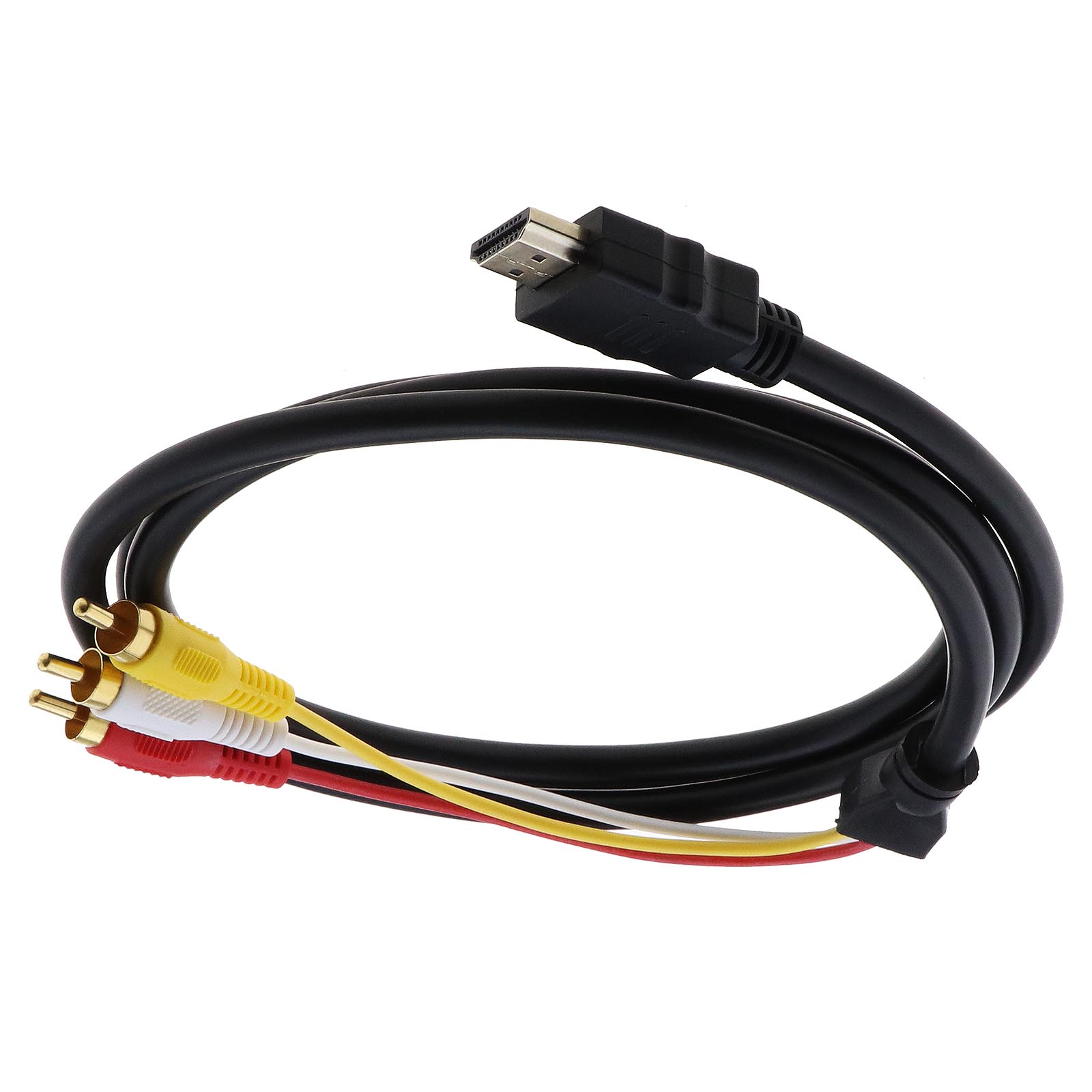 HDMI to 3 RCA Phono Red White Yellow Cable AV Audio Video Lead Universal 1.5M eBay