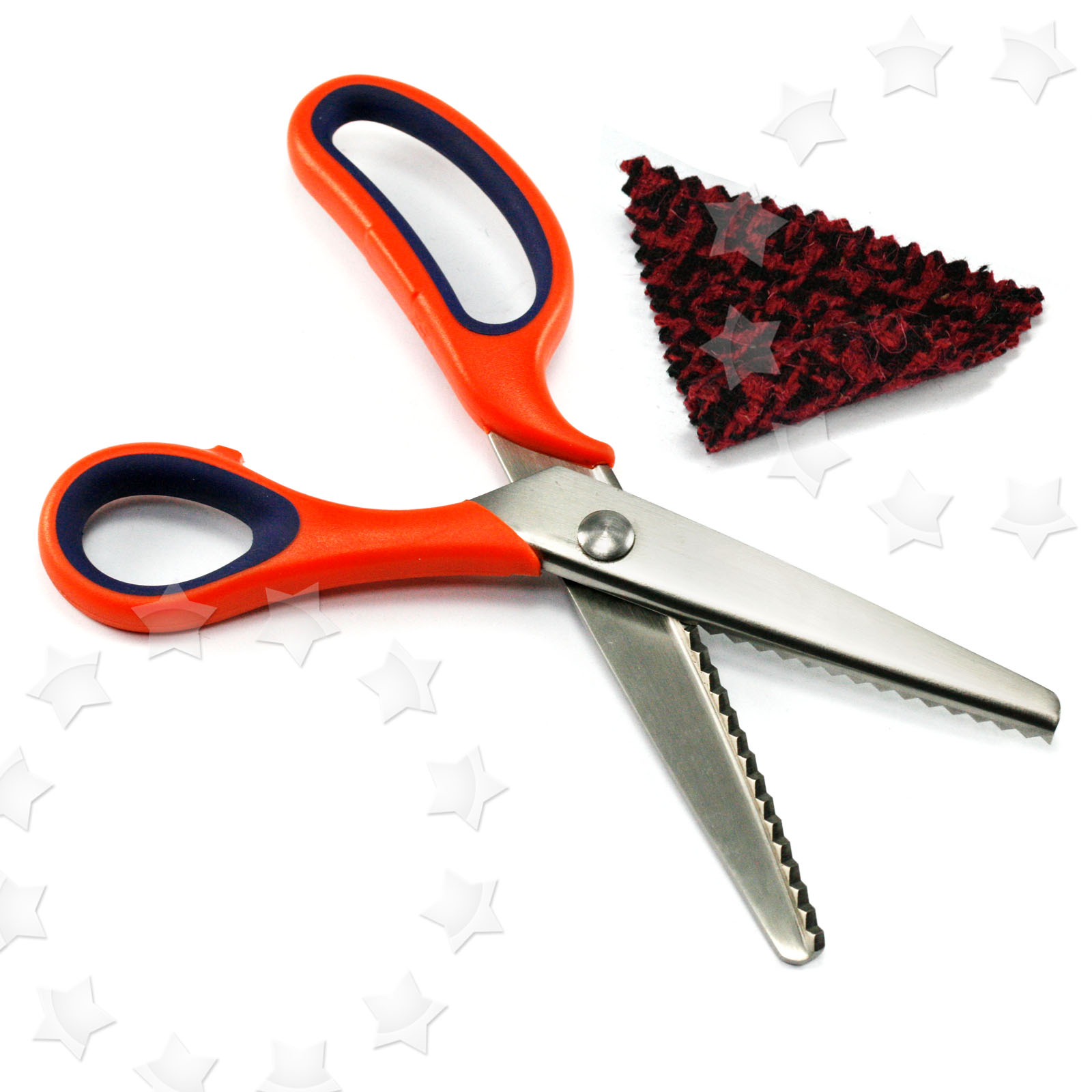PRO PINKING SHEARS DRESSMAKING TAILORS SEW SCISSORS CARD CRAFT TOOL