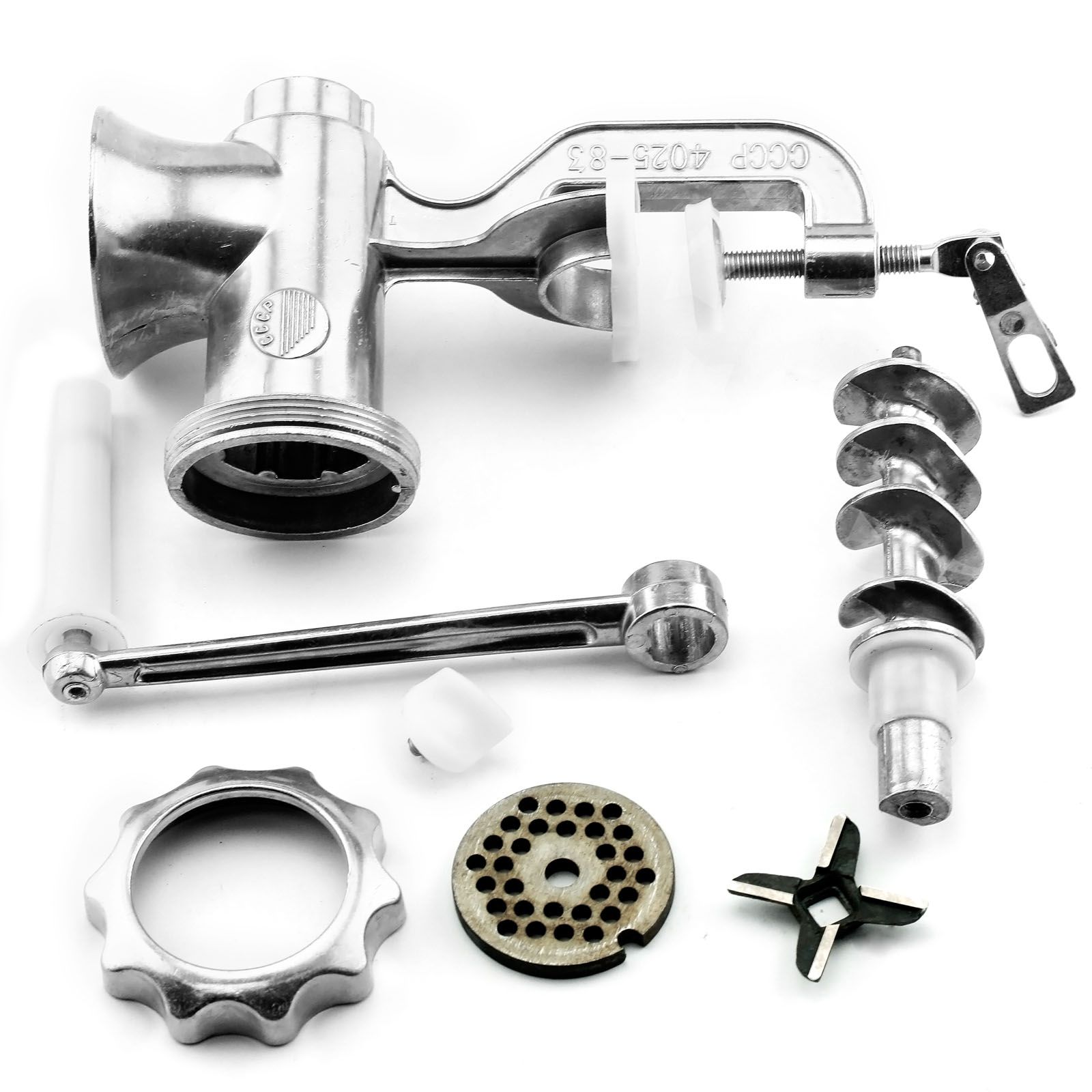 Aluminum Hand Kitchen Meat Beef Mincer Manual Grinder Sausage Mince