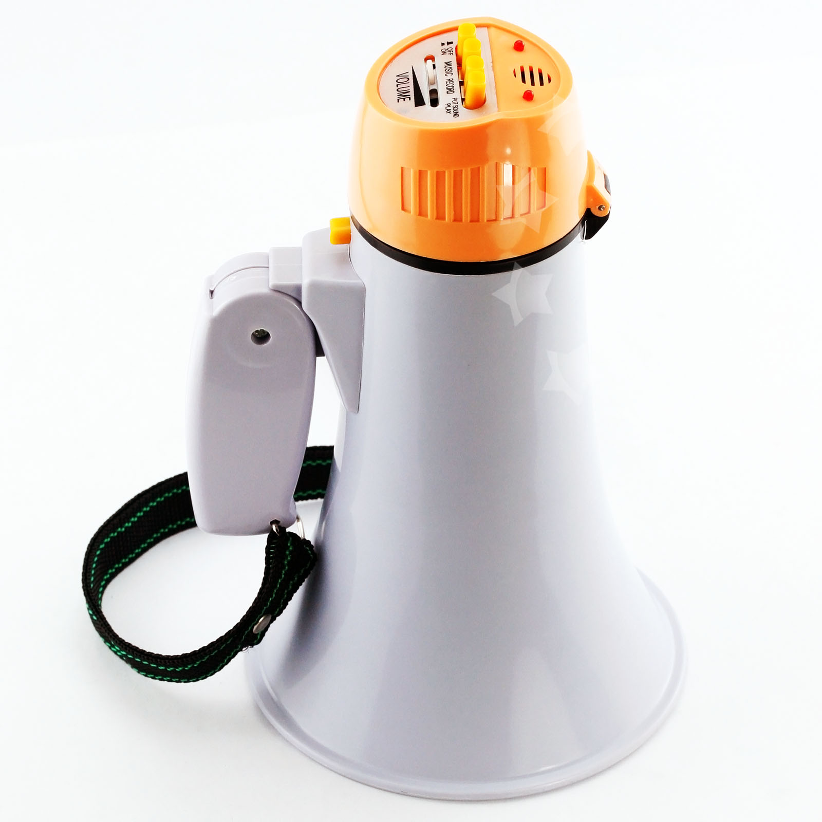 Portable Handheld Megaphone Siren Loud Speaker Volume Control Music