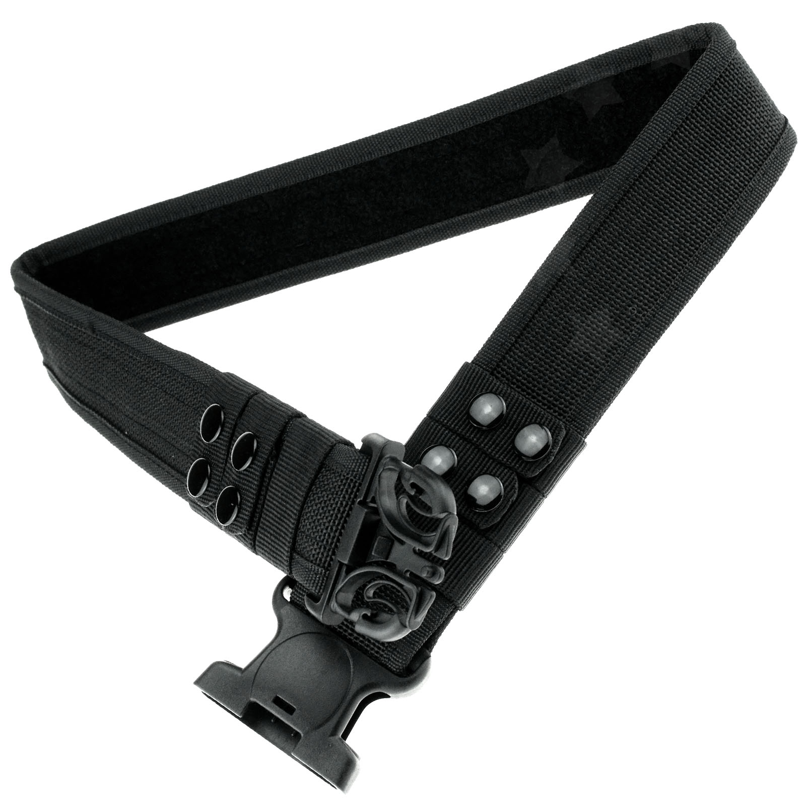 Heavy duty Security Guard Paramedic Utility Tactical Belt Black Quick