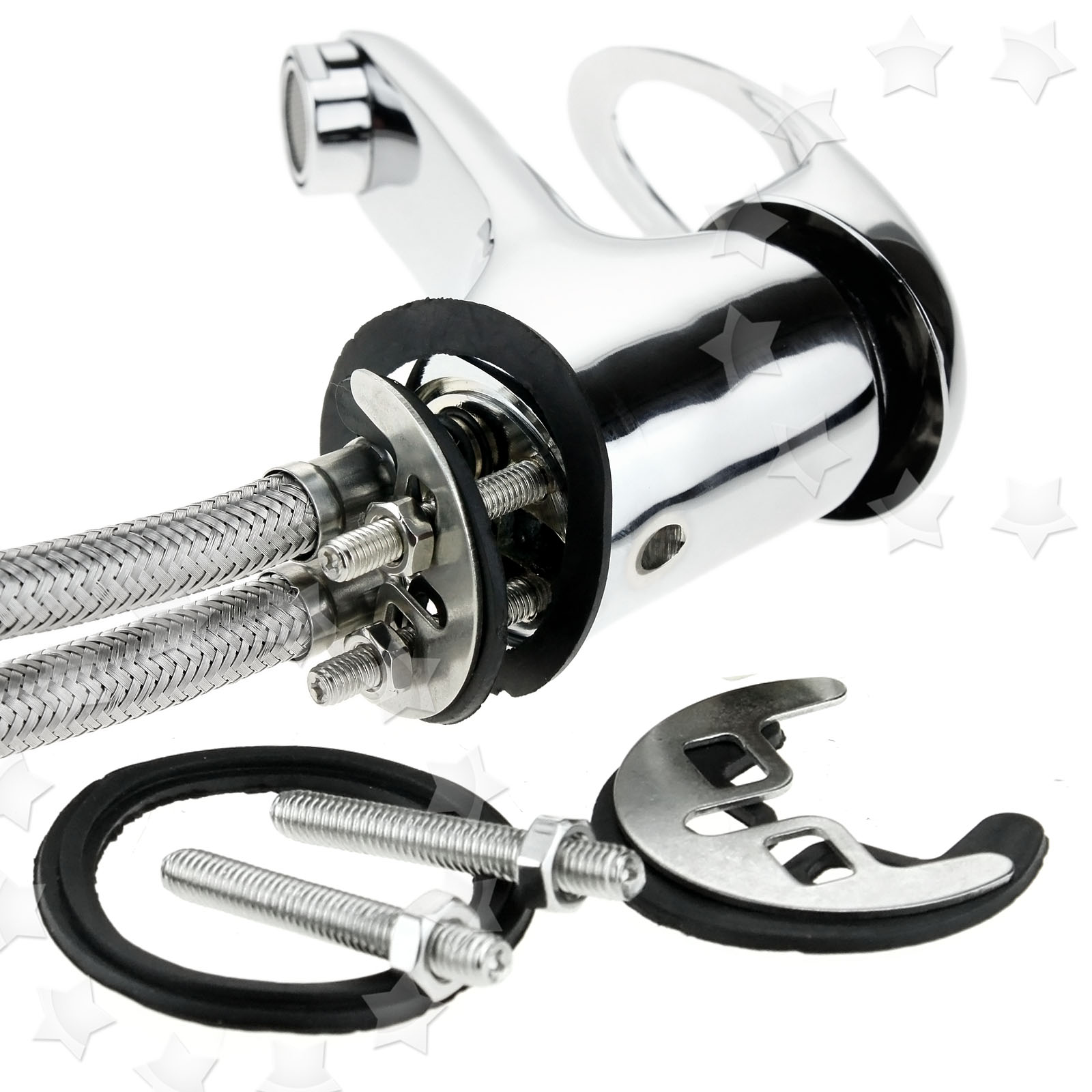 High Quality Bathroom Basin Sink Diffuser Mixer Tap Hot Cold Chrome eBay