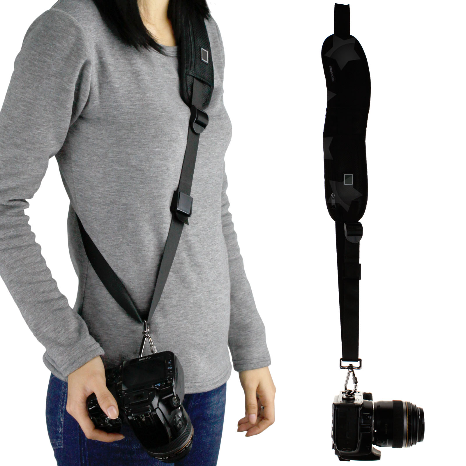 Camera DV Photographer Extra Large Sponge Shoulder Pad Rapid Carry