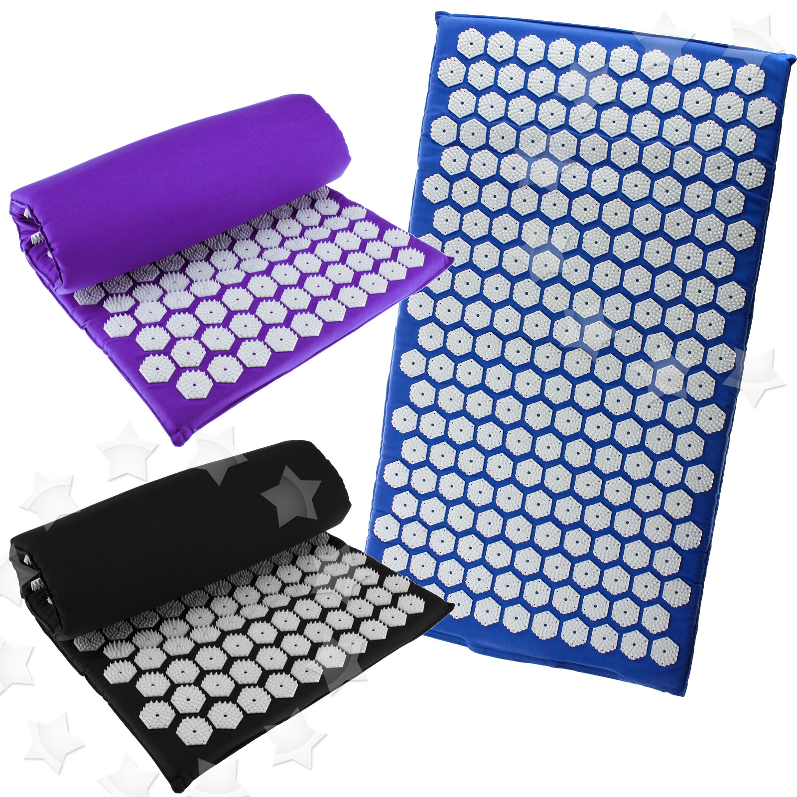 MASSAGE SHAKTI ACUPRESSURE MEDITATION PRANA YOGA INSOMNIA NAIL MAT
