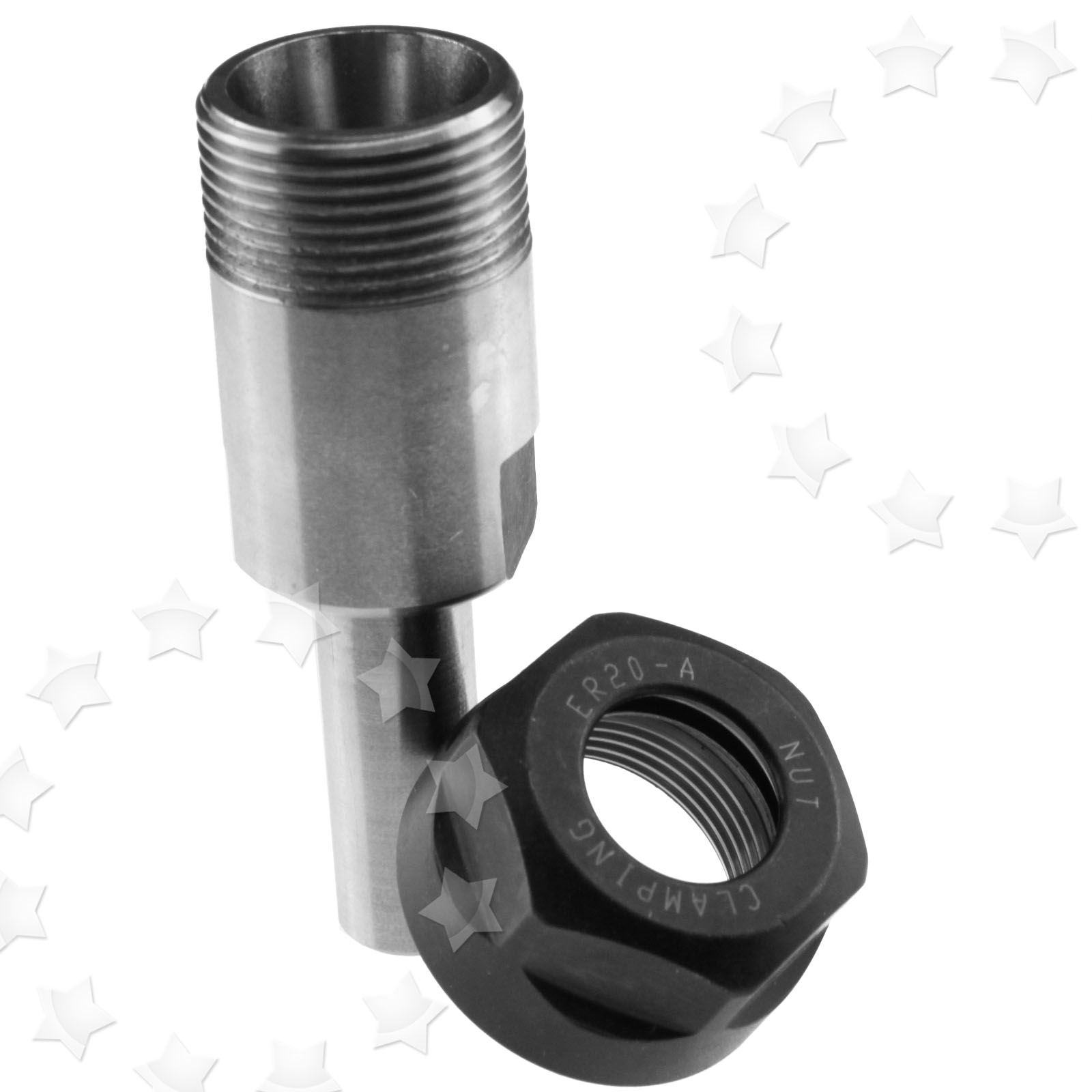 1/2" ROUTER COLLET EXTENSION KIT SHANK CUTTERS TOOL eBay