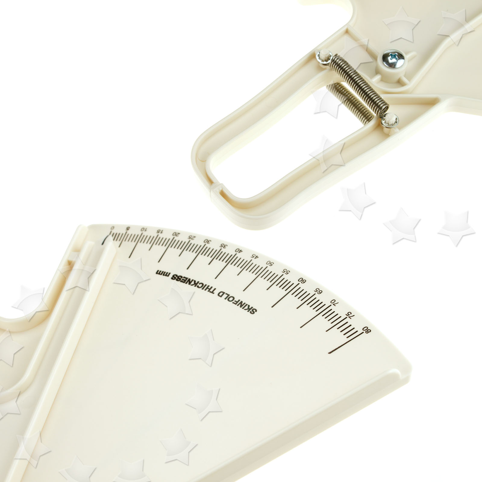 Skinfold Calipers Tester Measurement Slim Guide Measure Body Fat 080mm