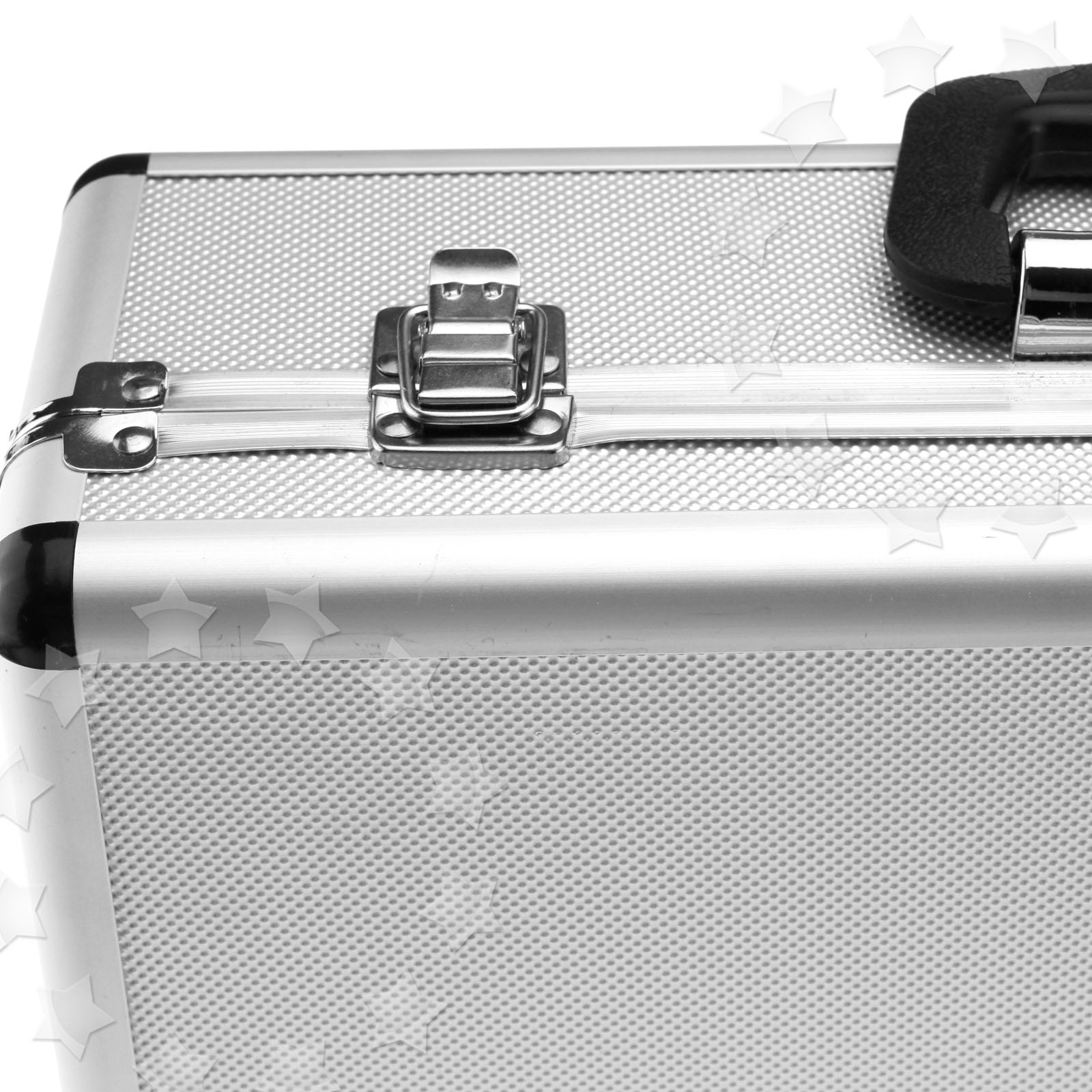 400 x 240 x 125mm Aluminum Box Case Flight Briefcase For Camera Foam