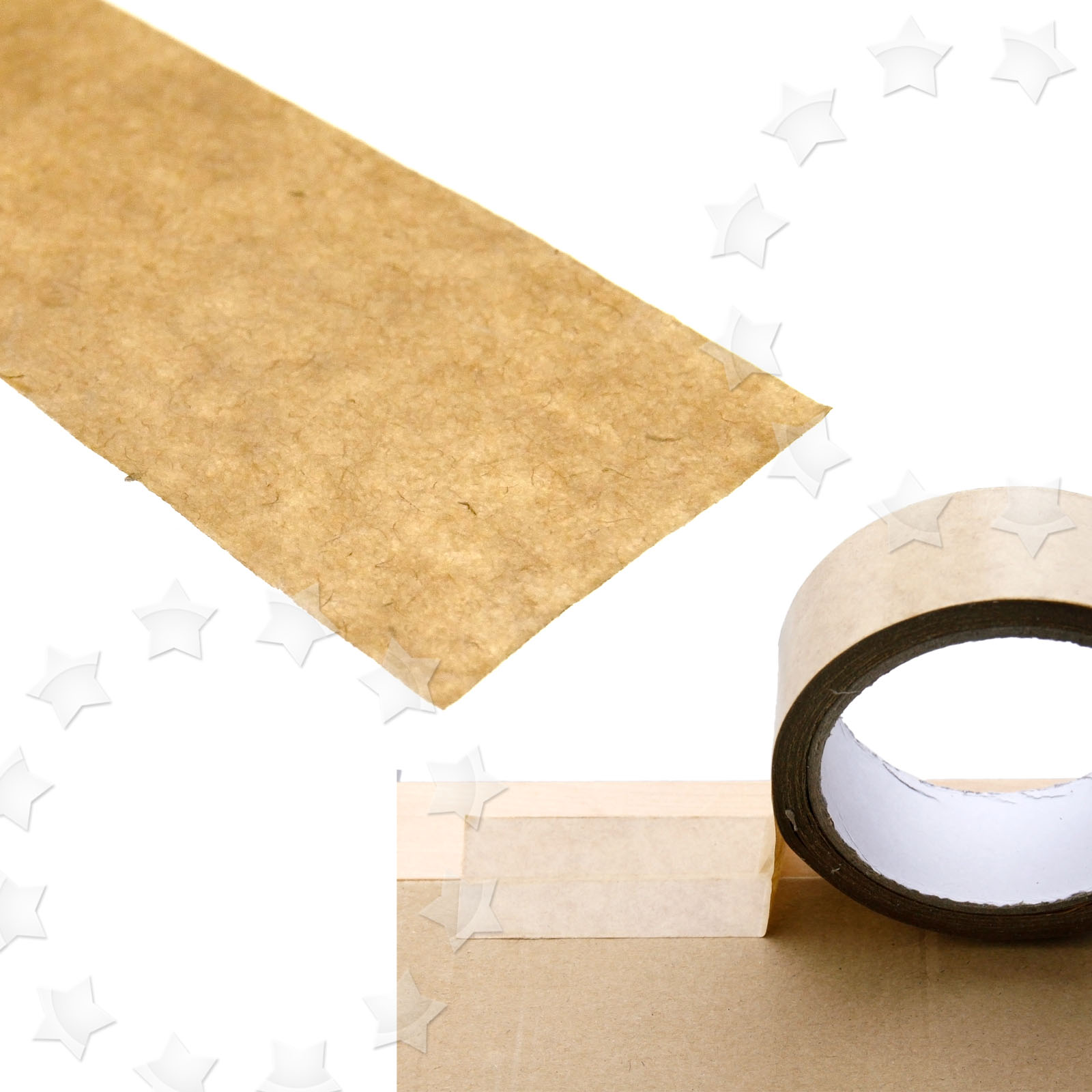 Picture Framing Canvas Brown SelfAdhesive Backing Tape 50m Length 38mm