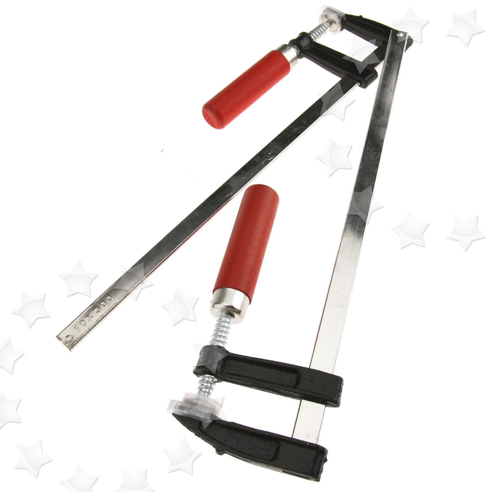 2pcs 6” F Bar Clamps 50mm x 300mm Quick Slide Wood Clamp eBay