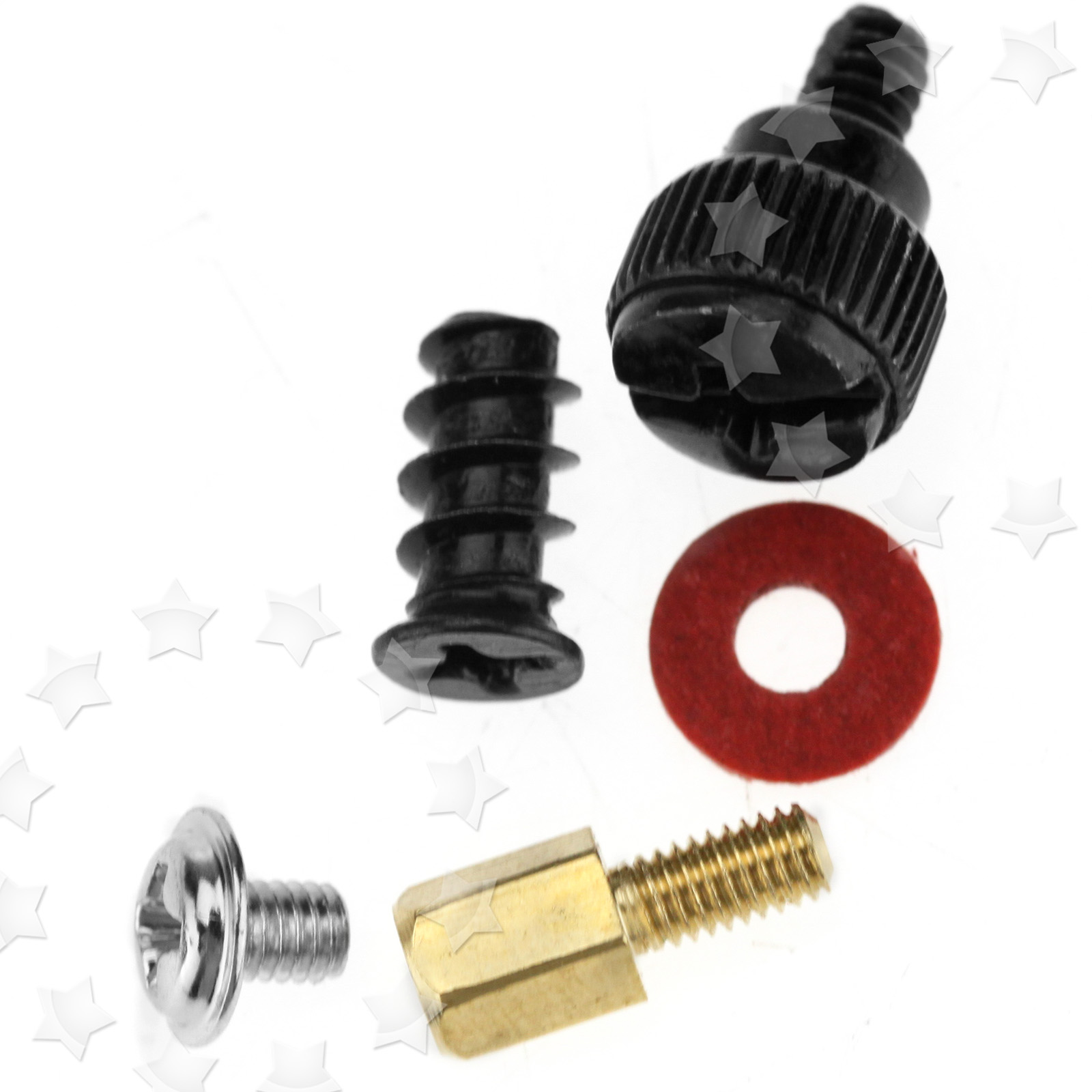 228pcs Computer PC Screws Kit for Motherboard Case Fan CDROM Hard Disk