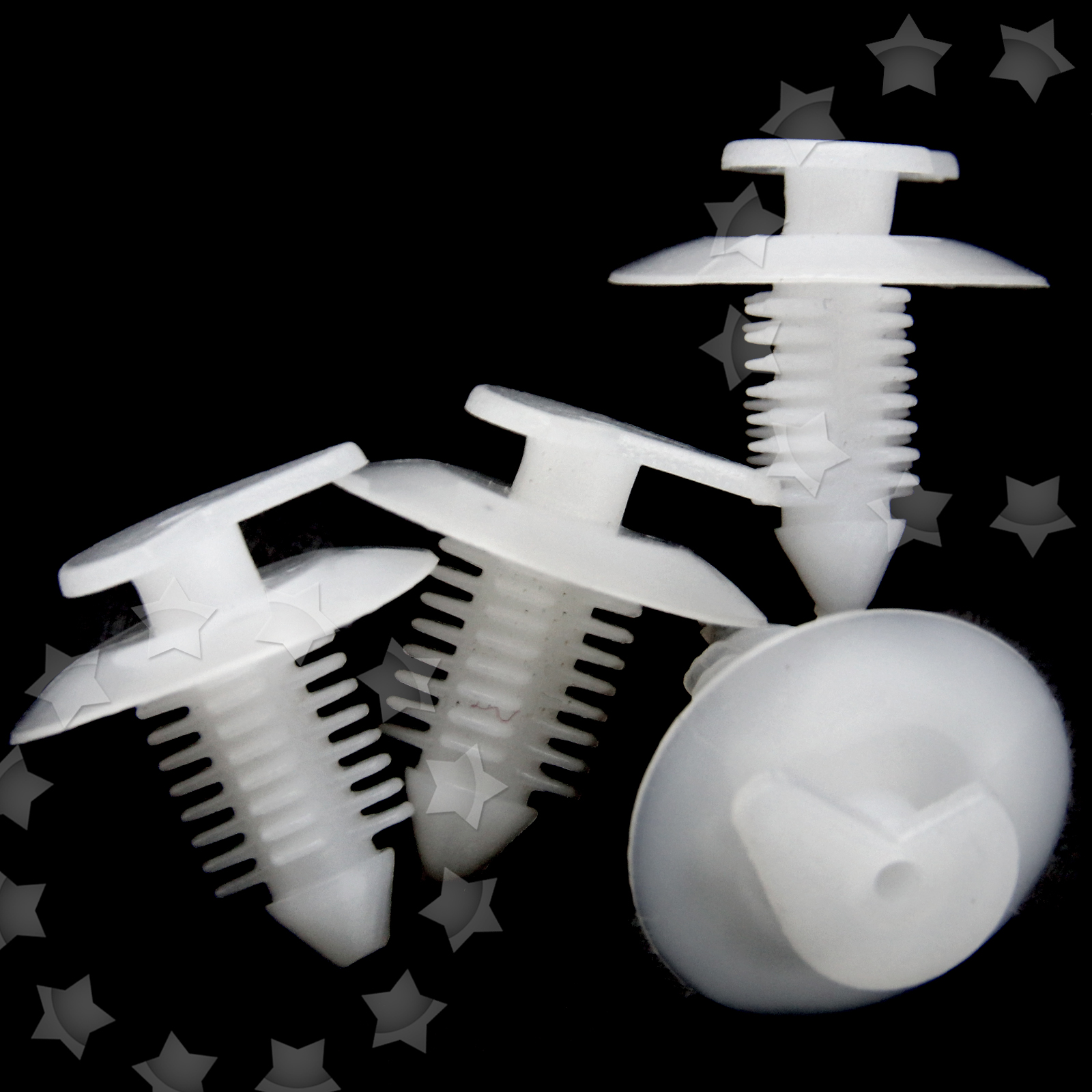 50pcs Hidden Rear Door Side Trim Panel Fixing Clips For VW T4 / T5 2003