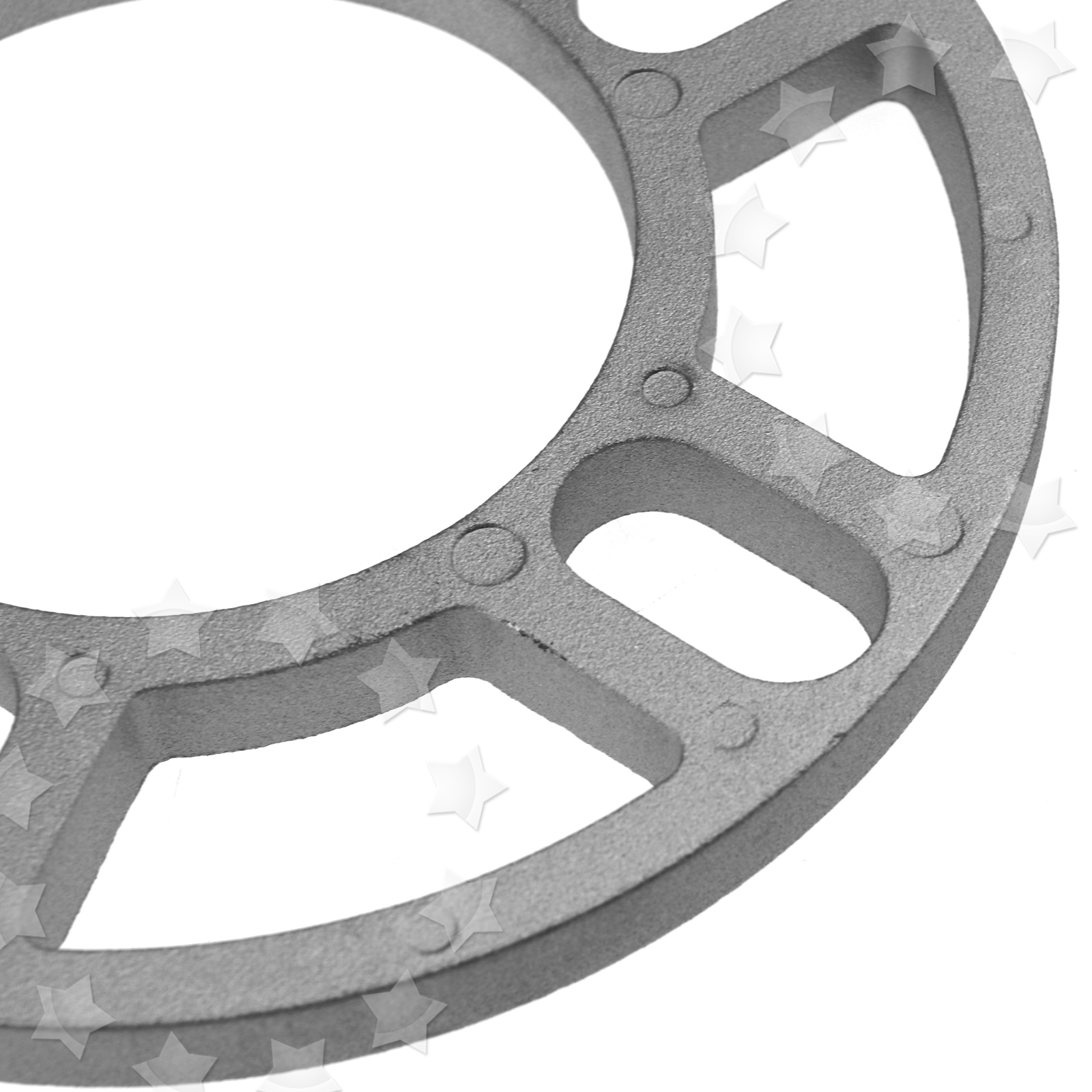 ALLOY WHEEL SPACERS 4 X 10MM SHIMS SPACER ALUMINUM UNIVERSAL 4 AND 5