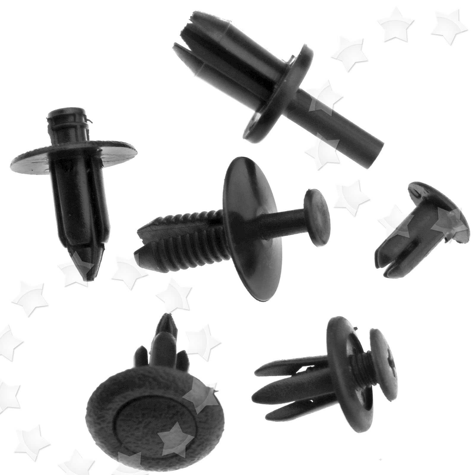 350pcs Car Auto Door Push Pin Rivet Trim Clip Panel Body Interior