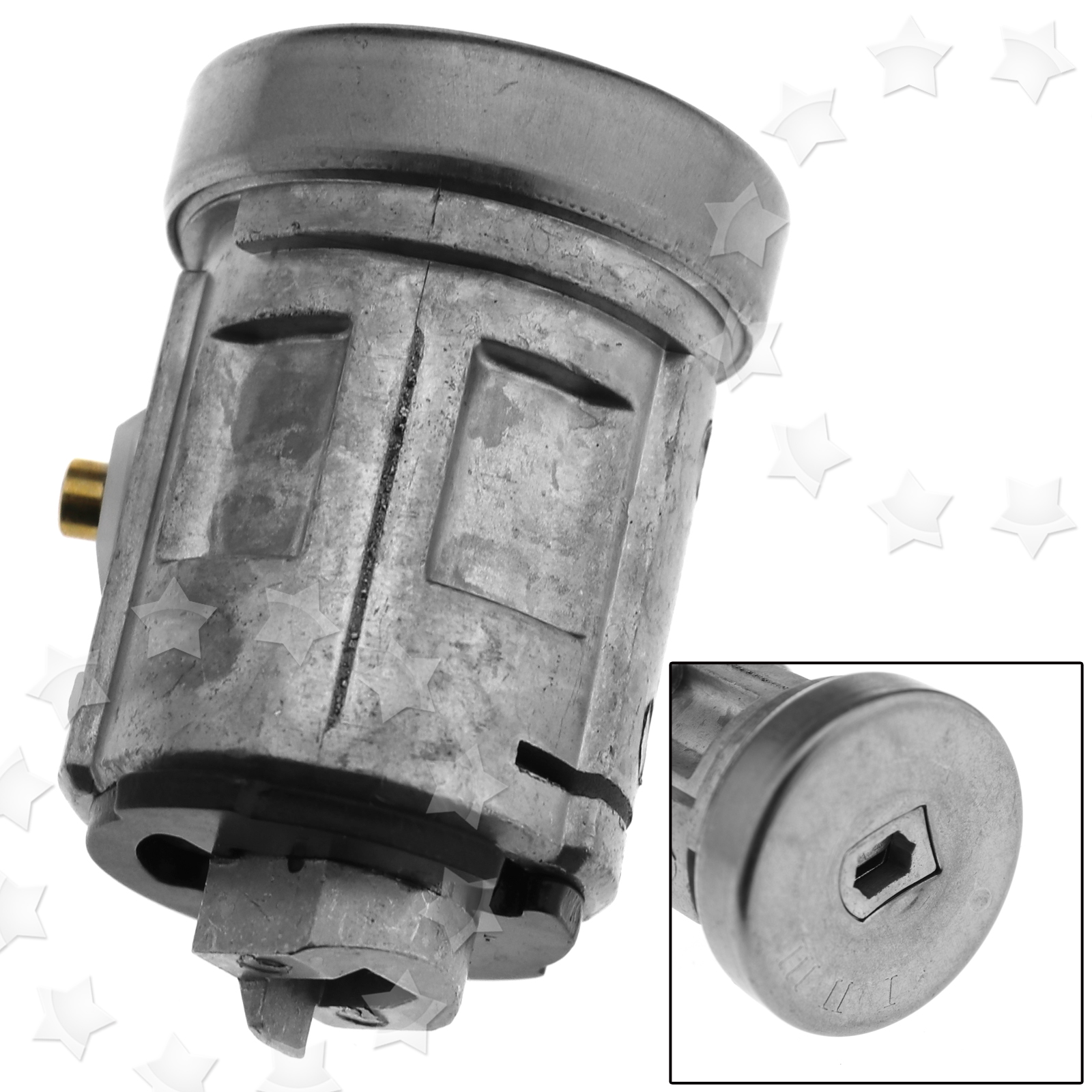 FORD TRANSIT MK7 IGNITION BARREL CYLINDER REPAIR KIT & 2 KEYS 2006 ON