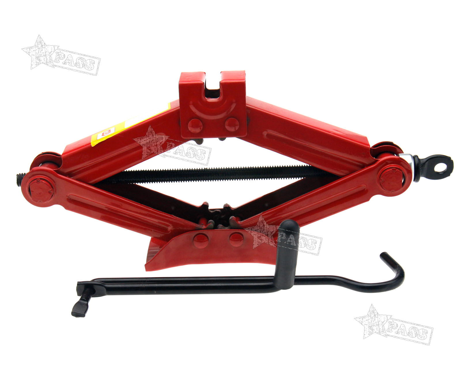 Emergency Wind Up Scissor Jack Lift for Car Van Garage with Speed