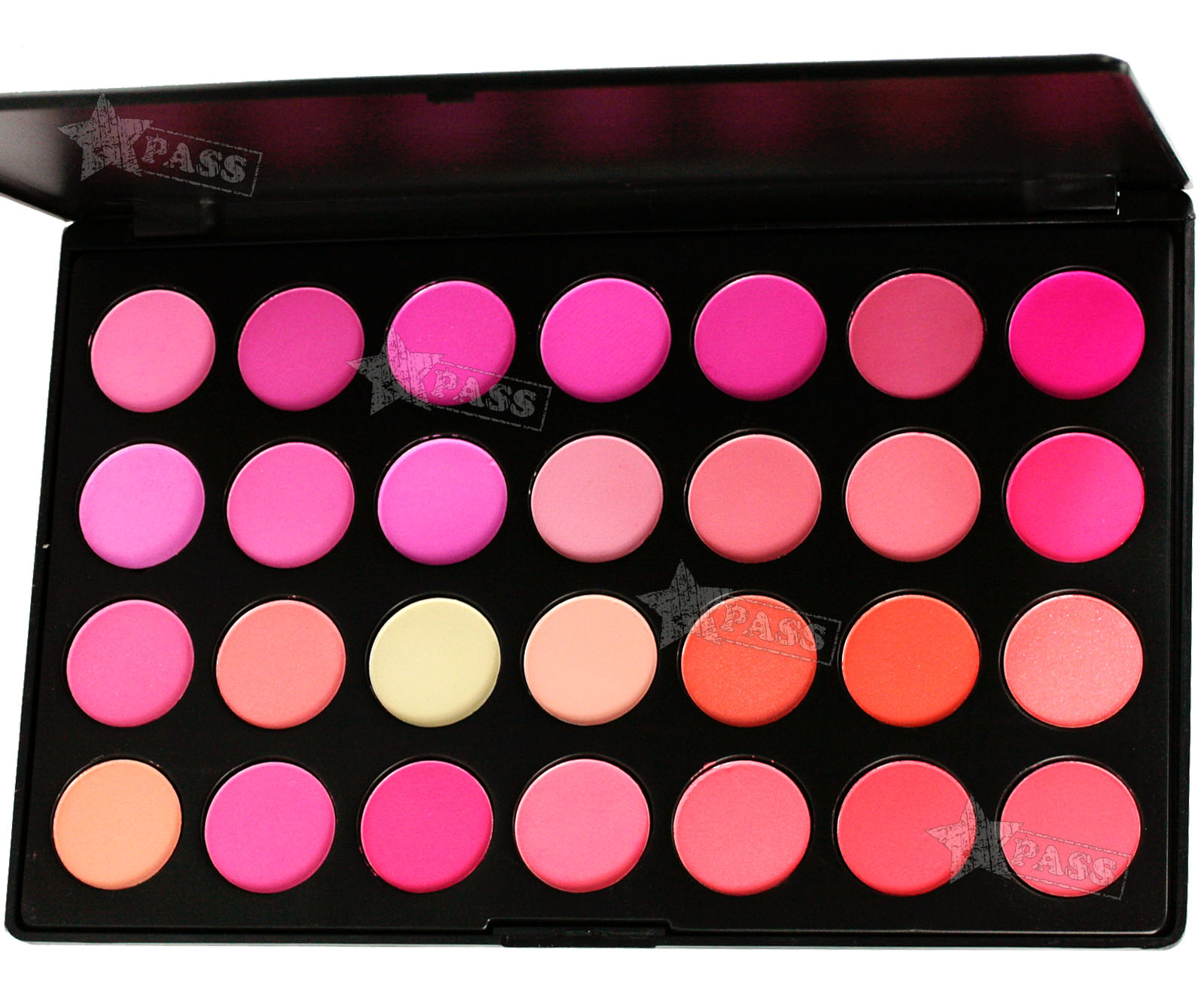 56 Color Warm Matt & Pink Blush Highlight Colors Eyeshadow Makeup