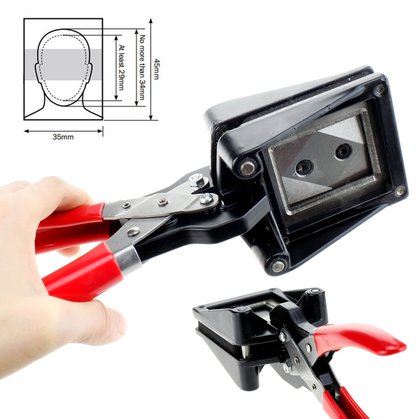 35mm by 45mm visa photo tool