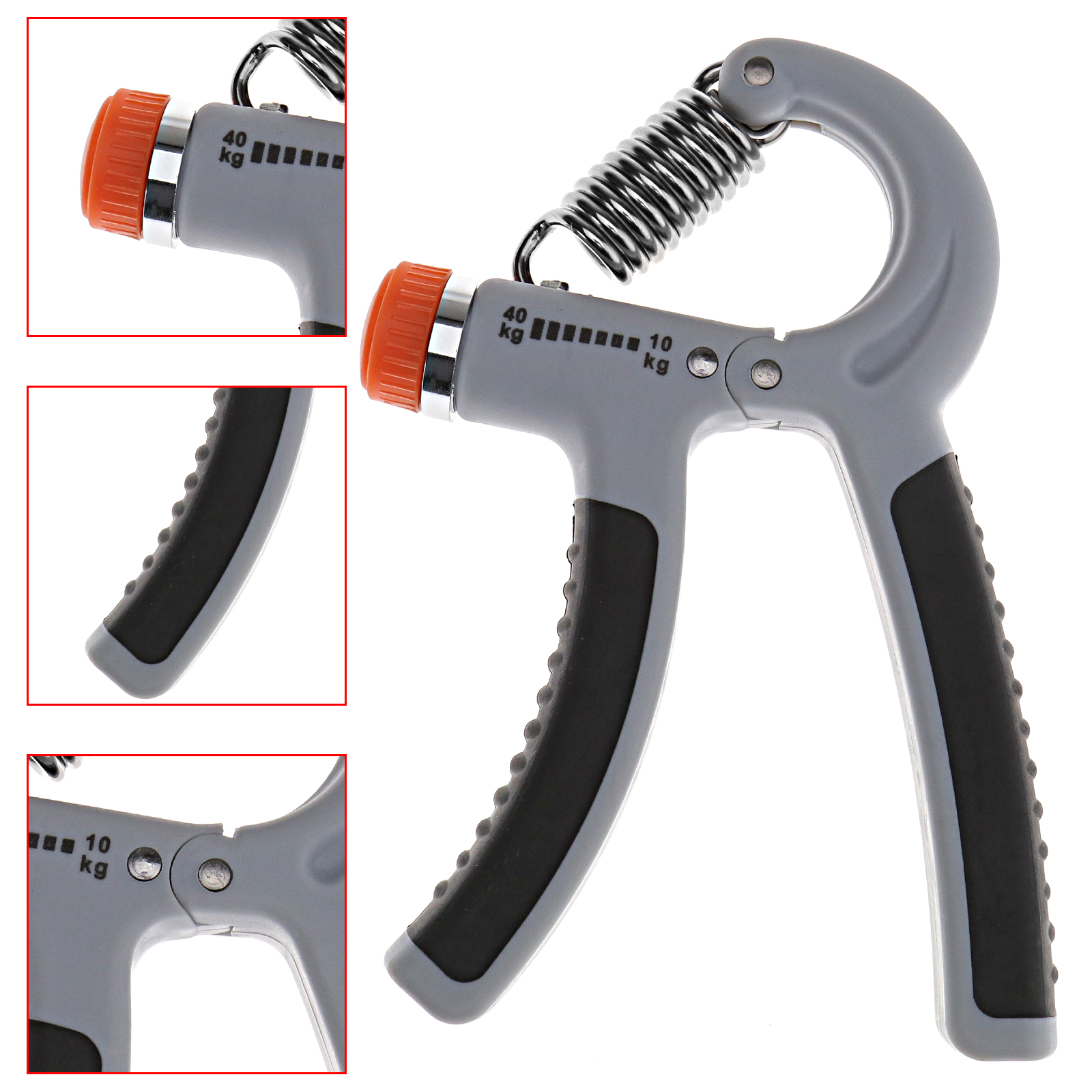 Pro Fitness Hand Grip Wrist Exerciser Adjustable Hand Power Gripper UK