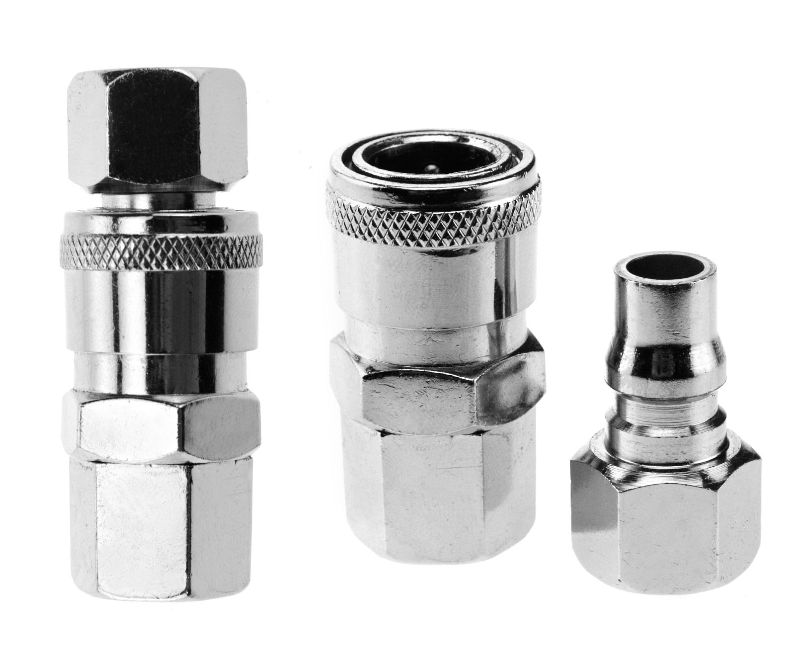 4x 1/4" BSP Air Line Hose Fittings Quick Release Connectors