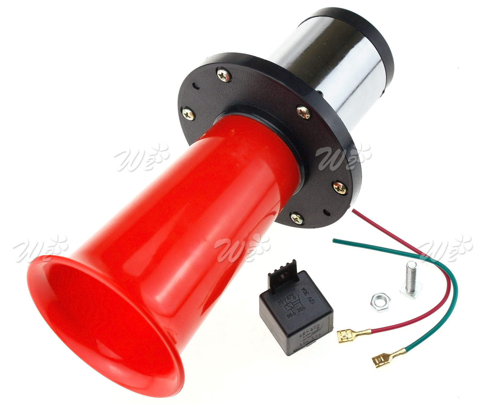 Car Trumpet Klaxon OOGAH Horn Antique Classic Type 110db 12V 490Hz eBay