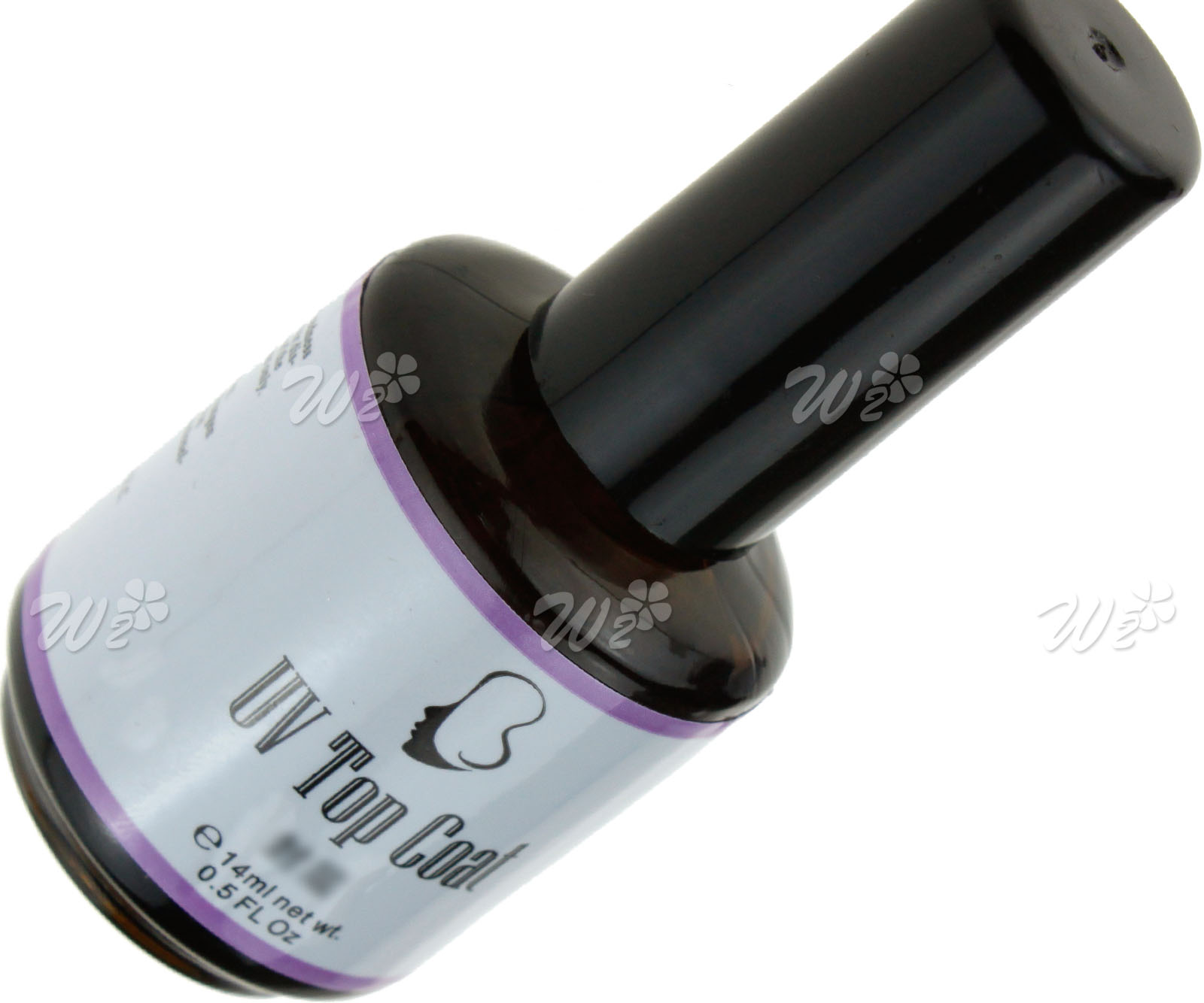 NEW 3 x UV TOPCOAT Acrylic Nail UV Gel Top Coat Seal Polish W24 UK