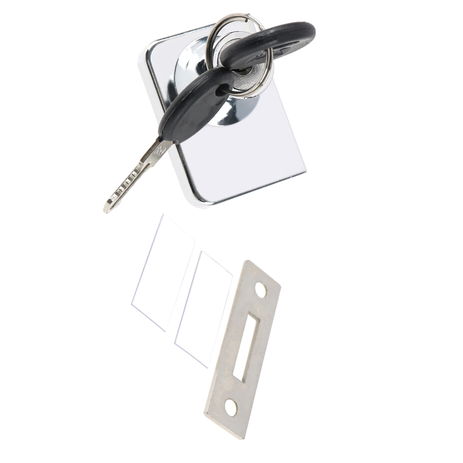 Glass lock for IKEA DETOLF ARGOS Hinged glass display