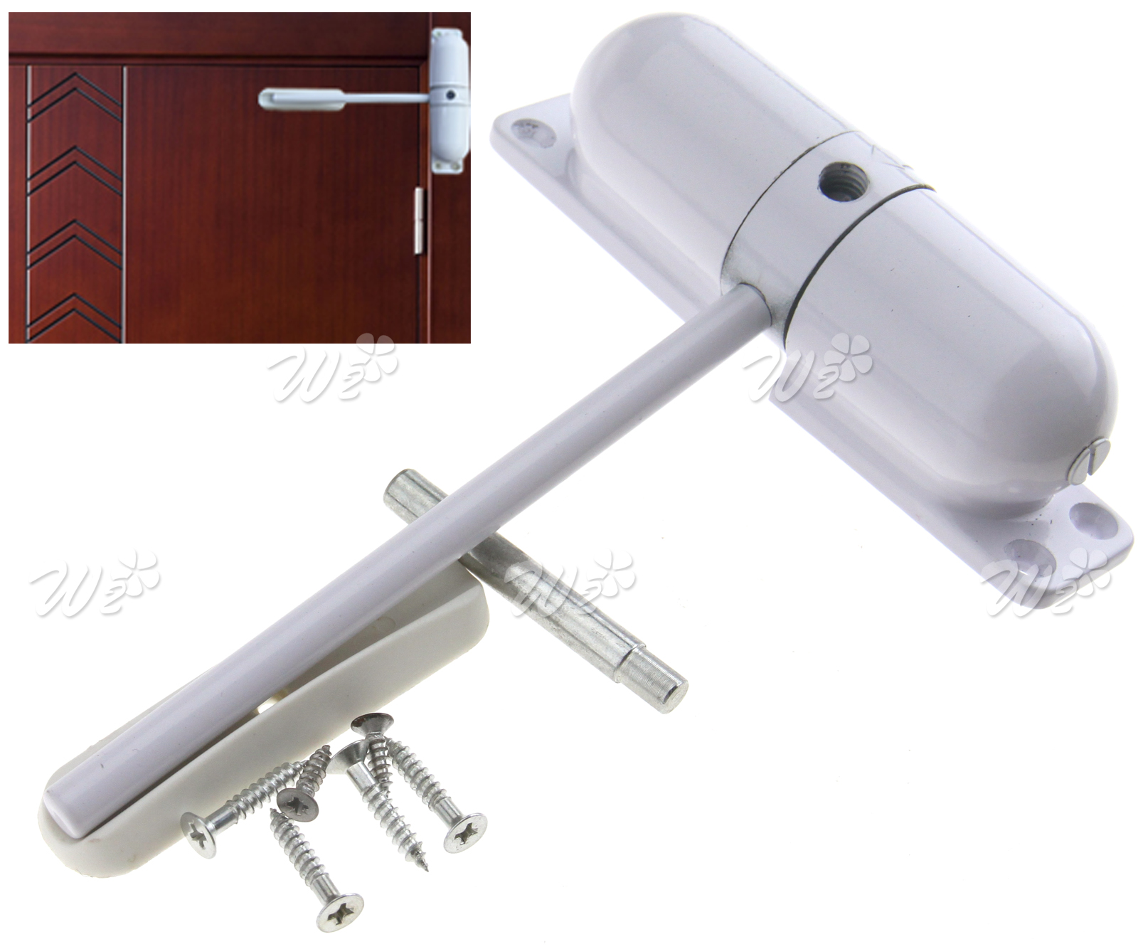 Auto Adjustable Door Closer Closing Surface Mounted Fire Rated Spring