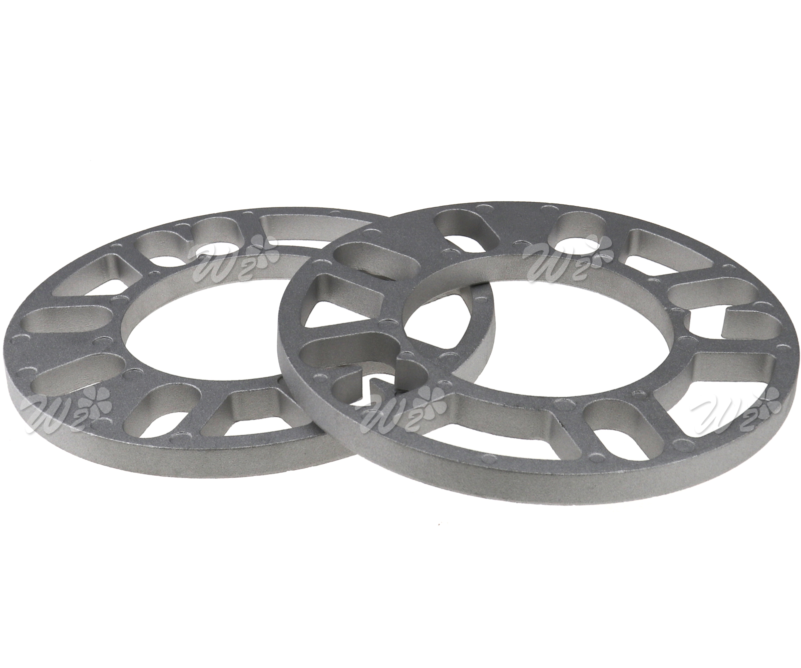 2X Thickness 10mm Alloy Wheel Spacers Shims Universal Car Spacer 4 & 5