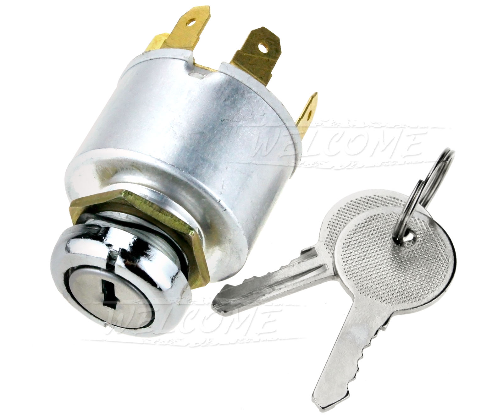 12V Universal Ignition Key Switch Barrel Kit Car Motorbike Boat