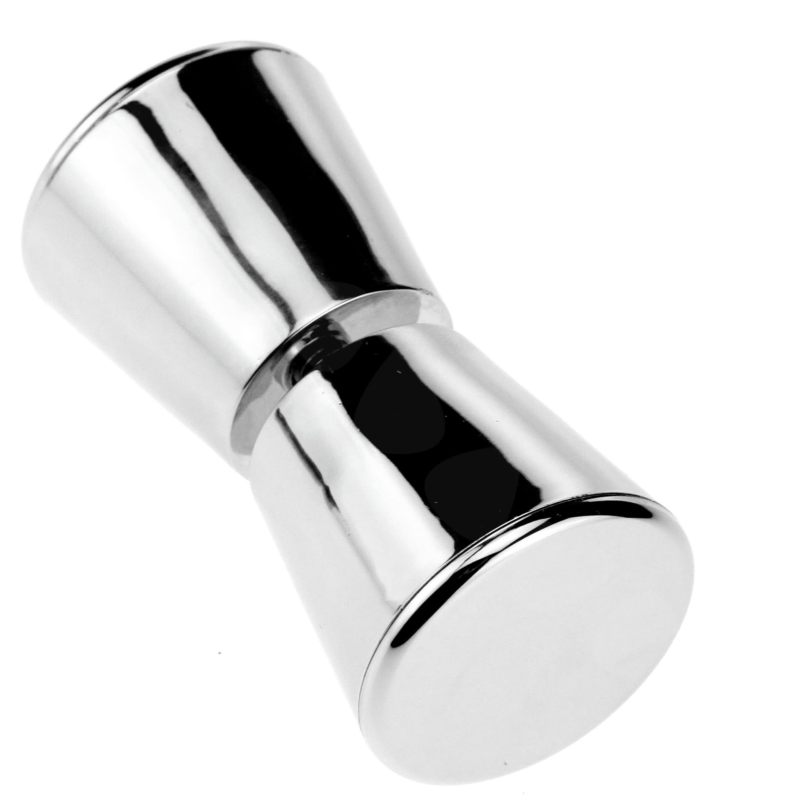 CHROME PLATED HOME SHOWER DOOR KNOB HANDLE CONE SHAPED ELEGANT DESIGN