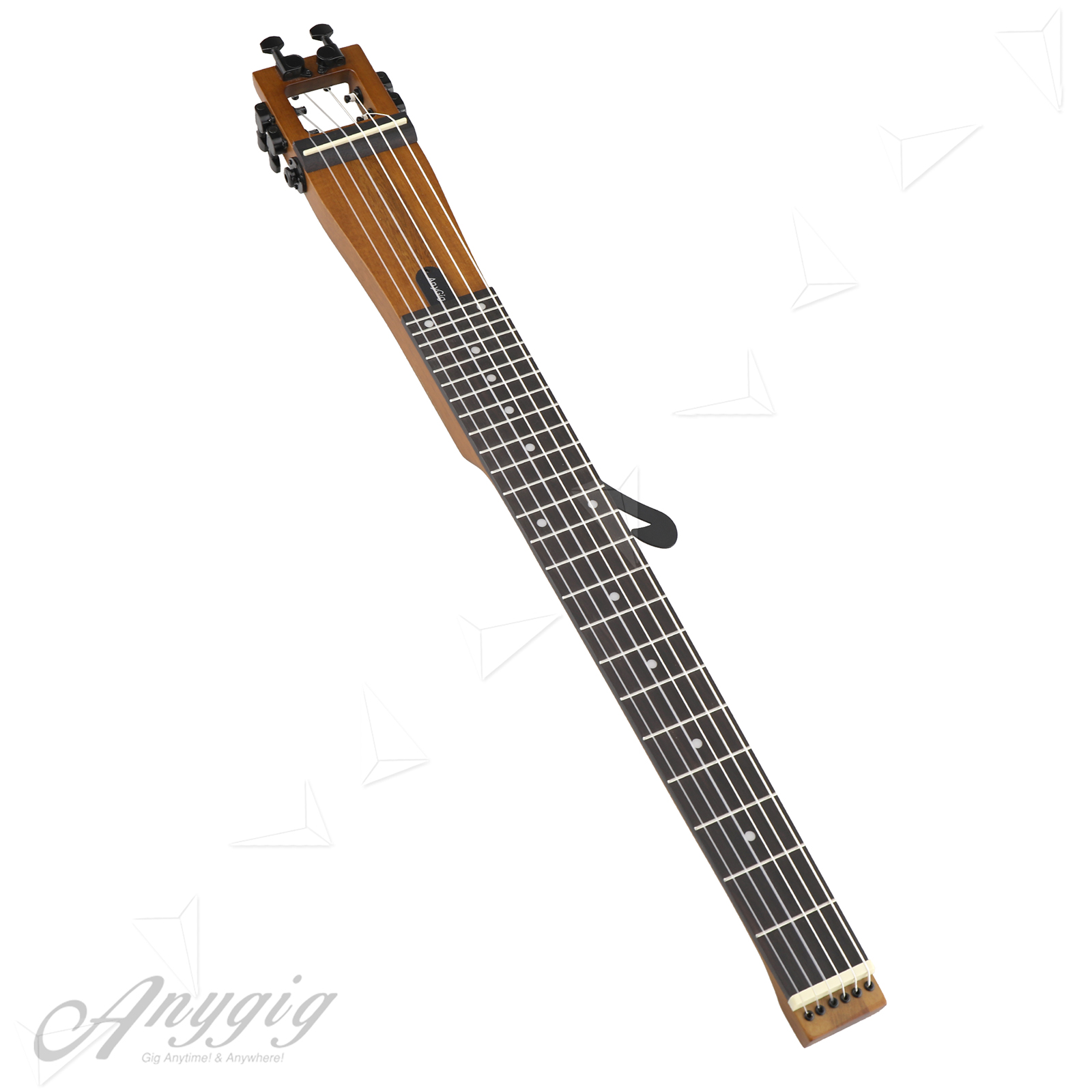 Anygig Agn Nylon String Full Scale Length 25 5 Travel Guitar
