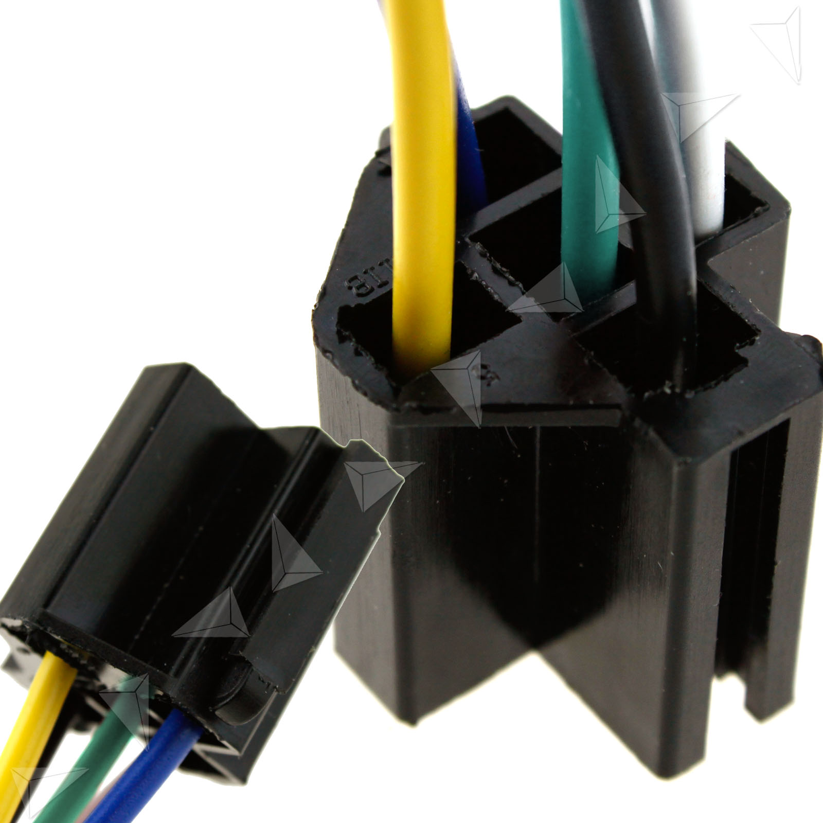 5 Pcs 12v 40a Pre Wired 5 Pin Auto Car Relay Mounting Base